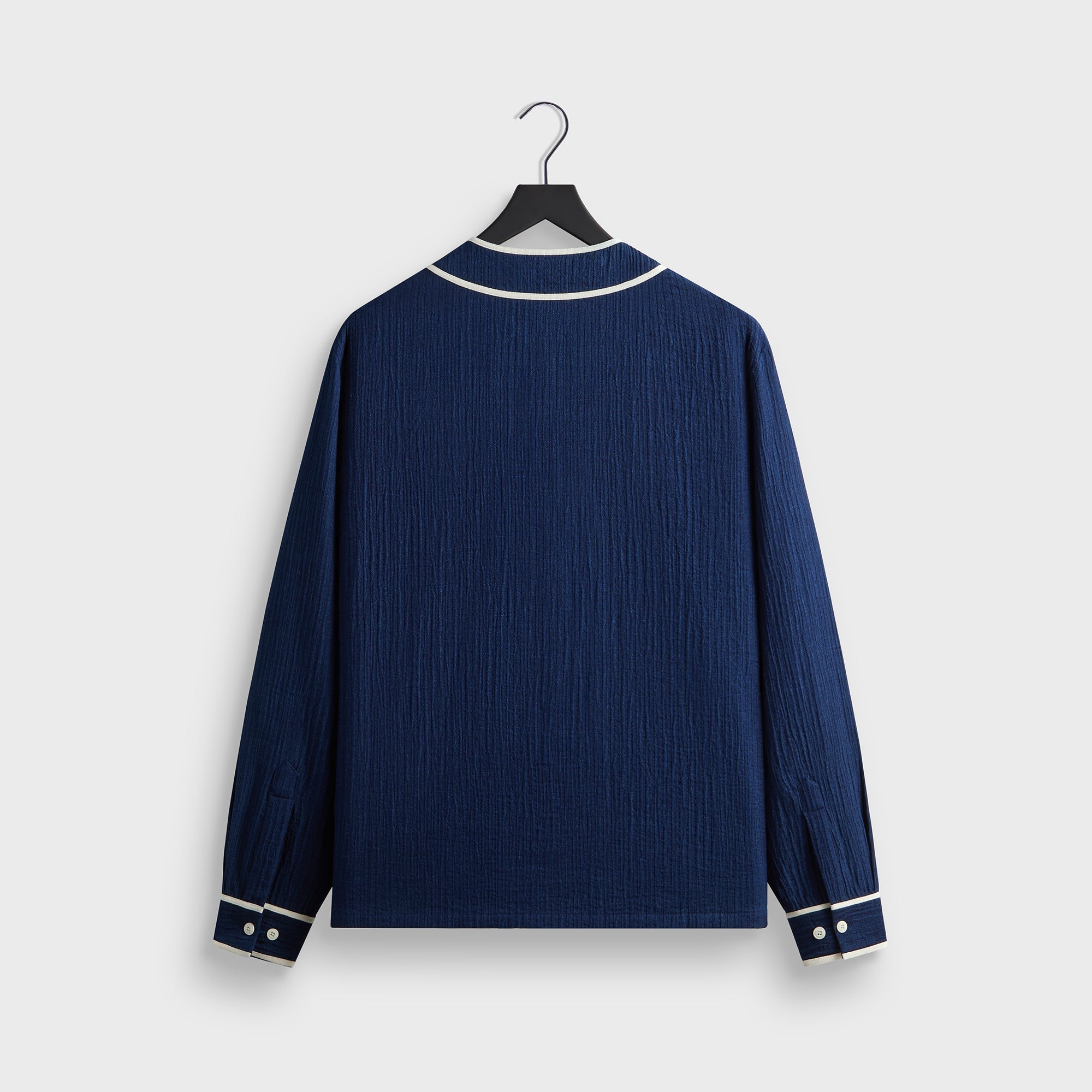 専用✳ Kith Indigo Seersucker Daley Shirt - Dark Indigo - PH – Kith Japan