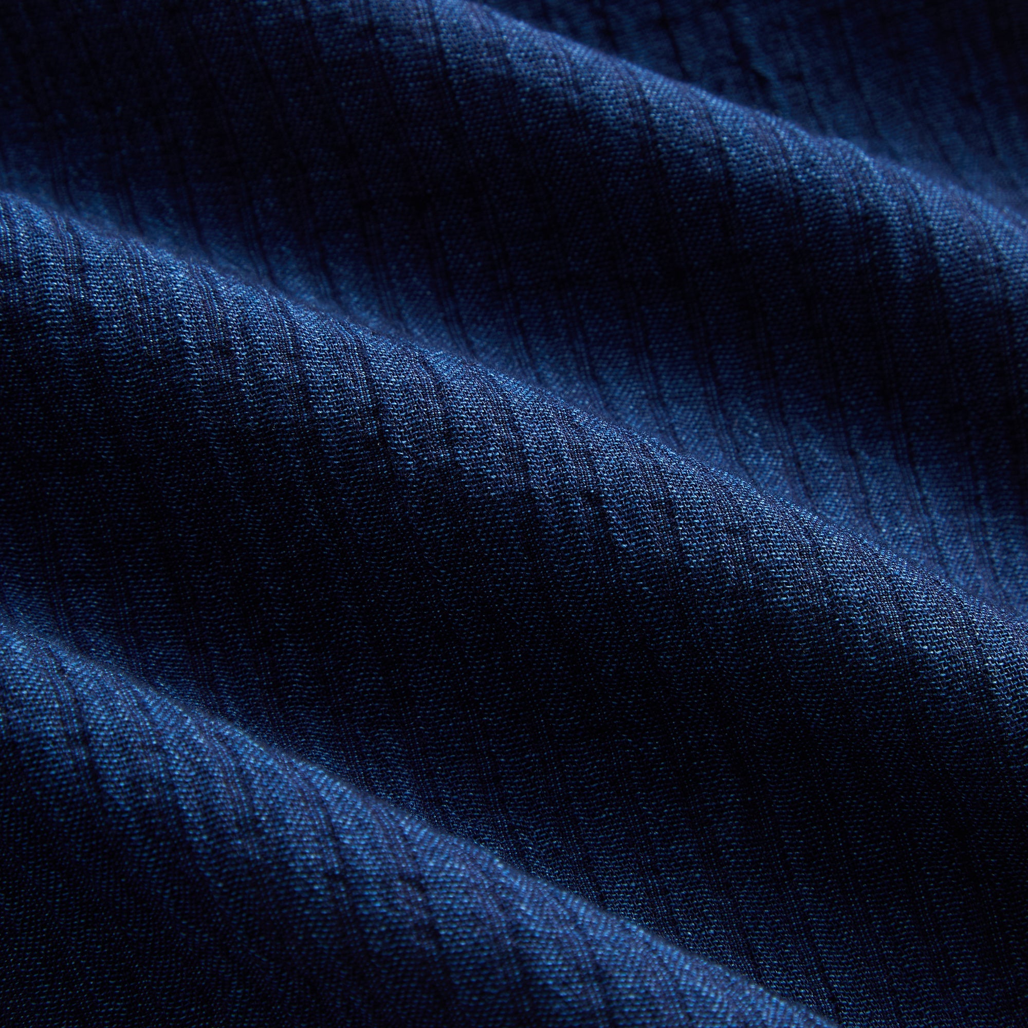 Kith Indigo Seersucker Daley Shirt - Dark Indigo - PH – Kith Japan