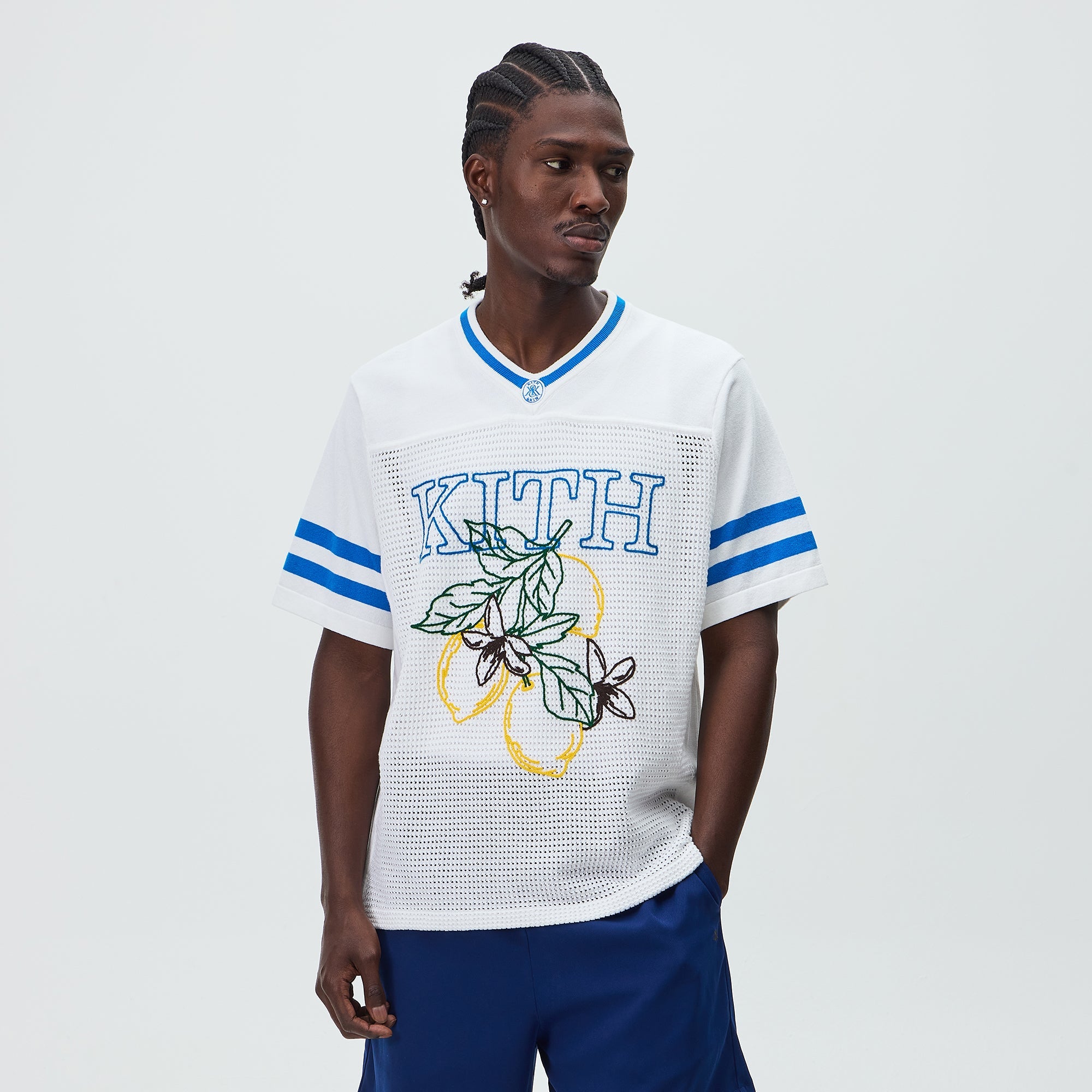 Kith Knit Julian Jersey - White – Kith Japan