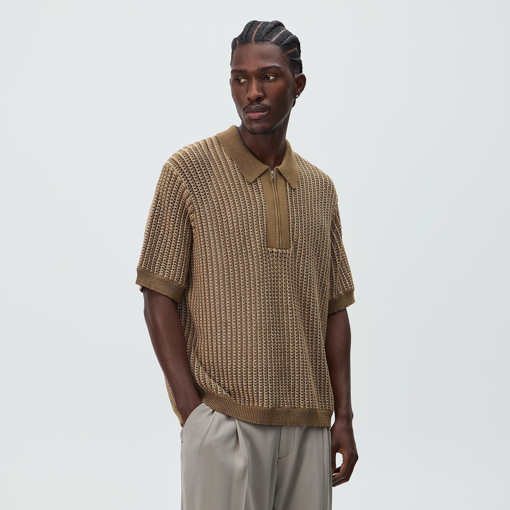 Kith Knit Nash Polo - Postmodern - PH – Kith Japan