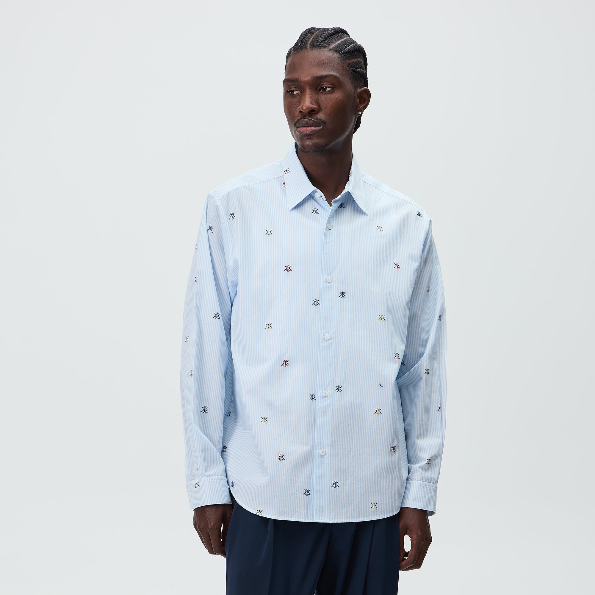 Kith Multi Crest Jacquard Georgie Shirt - Multi - PH – Kith Japan