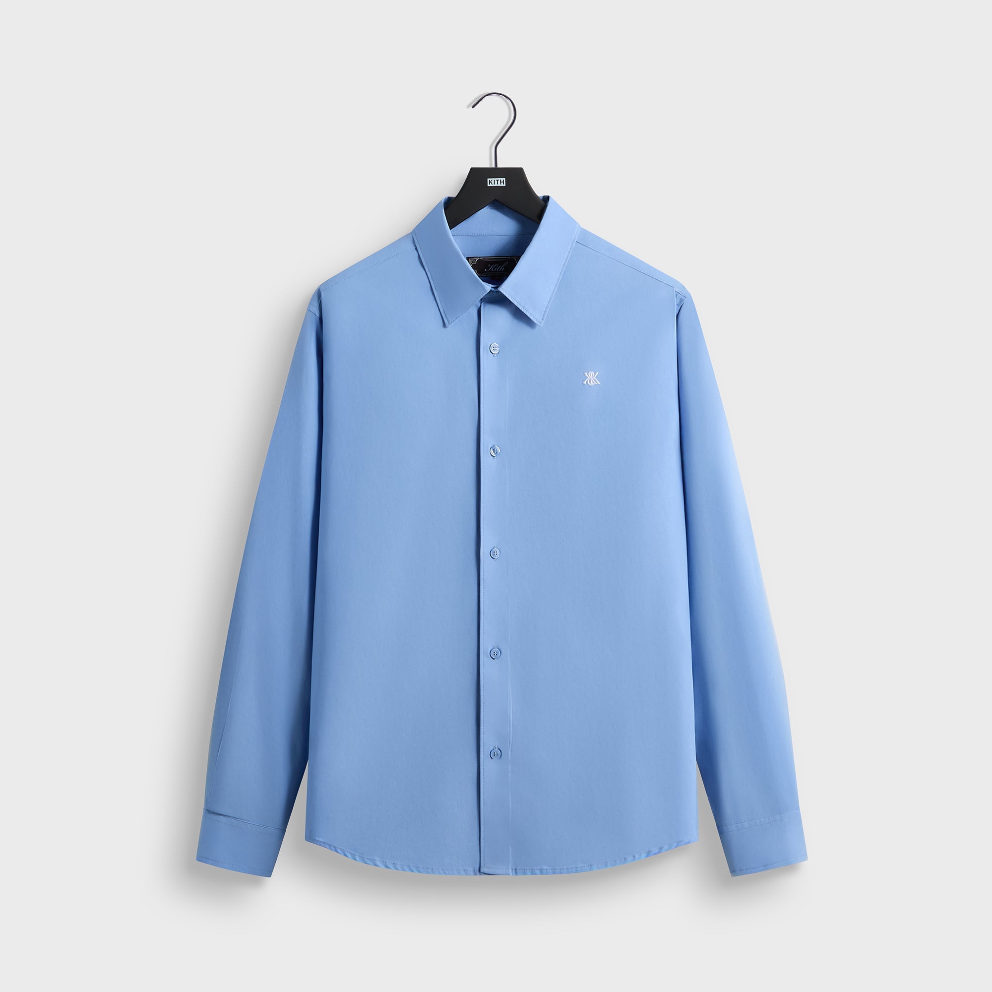 Kith Chambray Nanthan Shirt - Light Indigo – Kith Japan