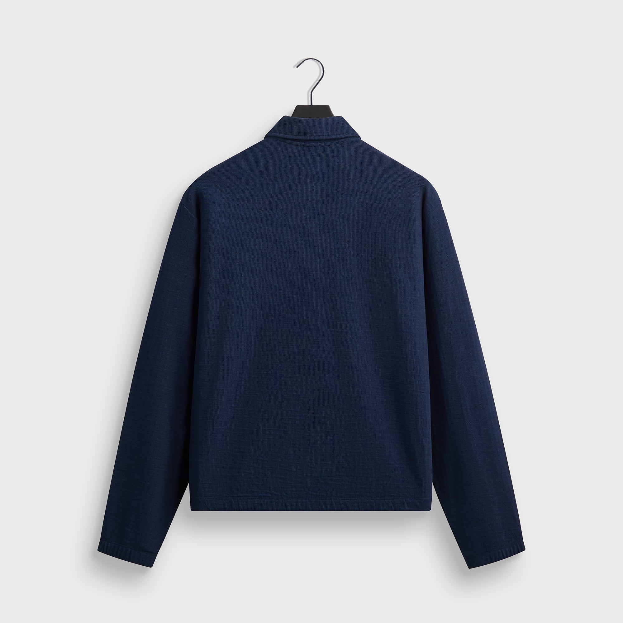 Kith Double Face Jersey Jace Polo - Nocturnal – Kith Japan