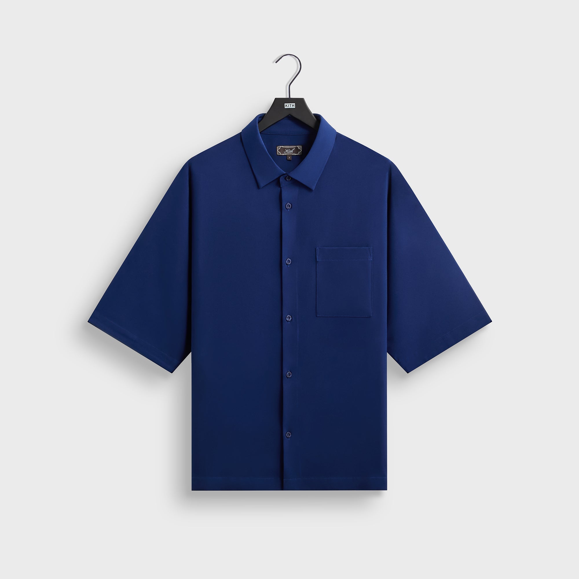 Kith Drape Twill Raf Shirt - Deep Royal - PH – Kith Japan