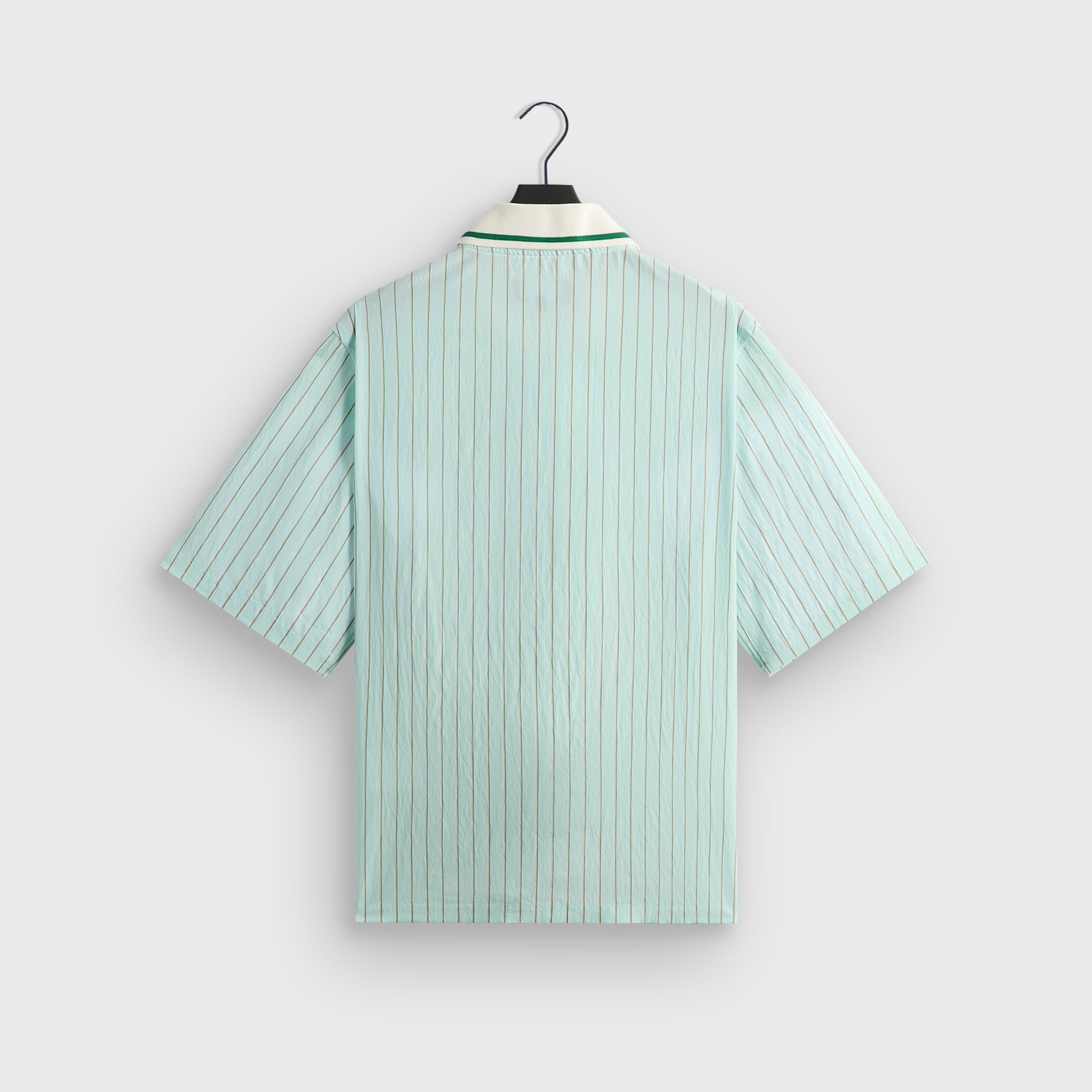 Kith Striped Poplin Thompson Zip Front Shirt - Breezeway – Kith Japan