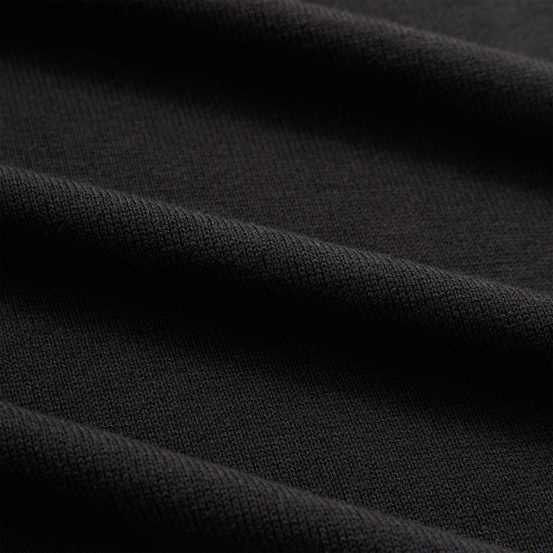 Kith Super Fine Rayon Knit Carrington Tee - Black