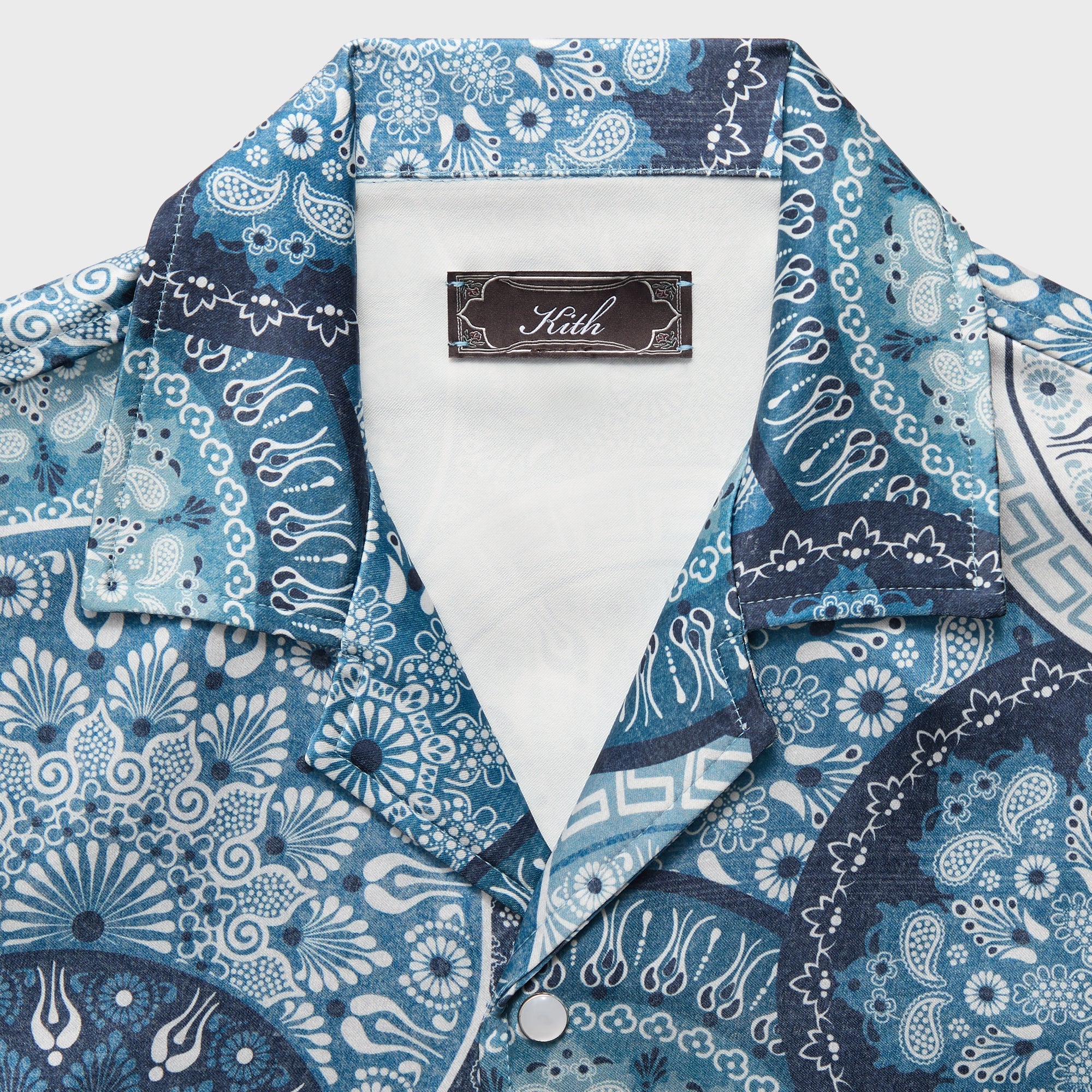 Kith Mosaic Mandala Thompson Camp Collar Shirt - Novel – Kith Japan