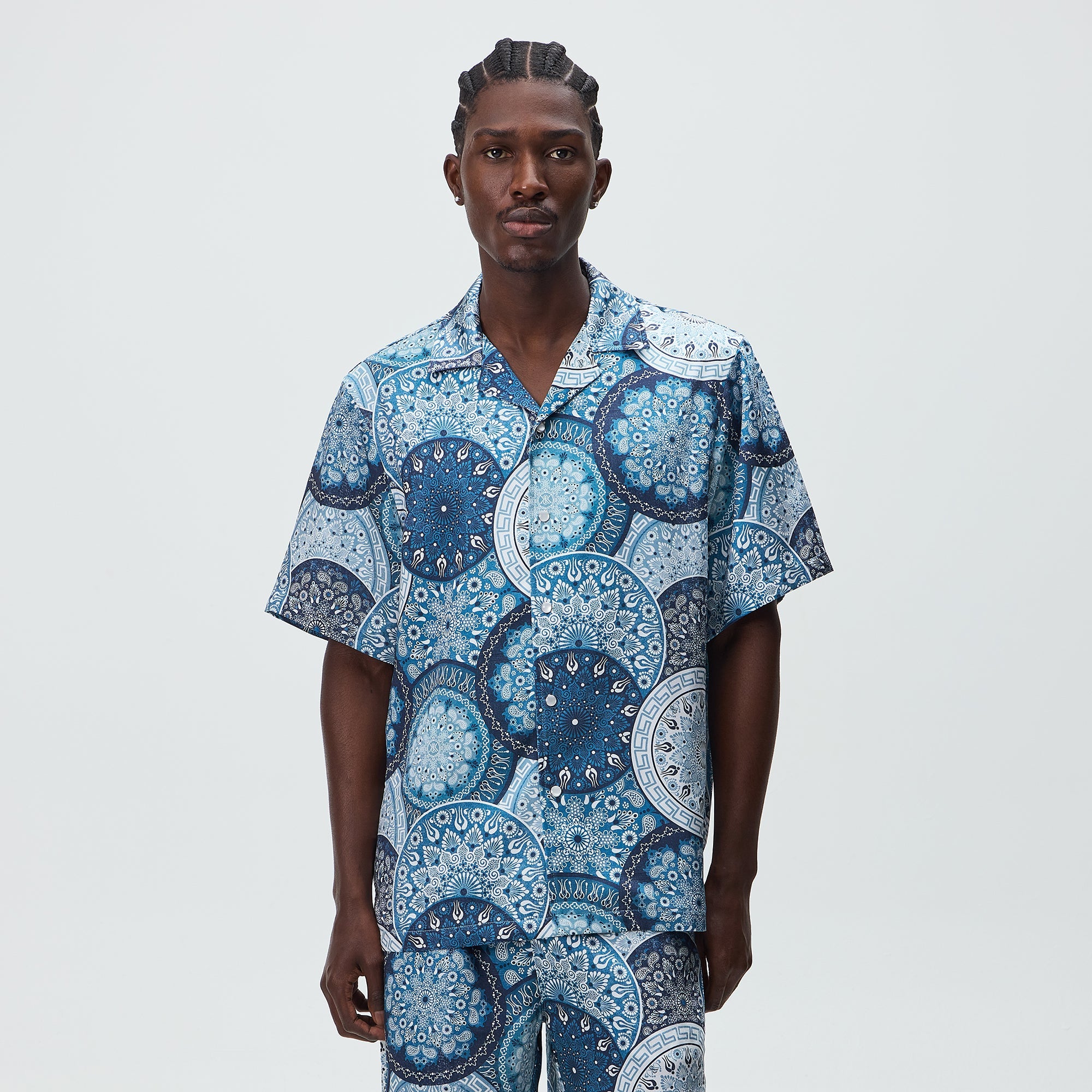 Kith Mosaic Mandala Thompson Camp Collar Shirt - Novel – Kith Japan