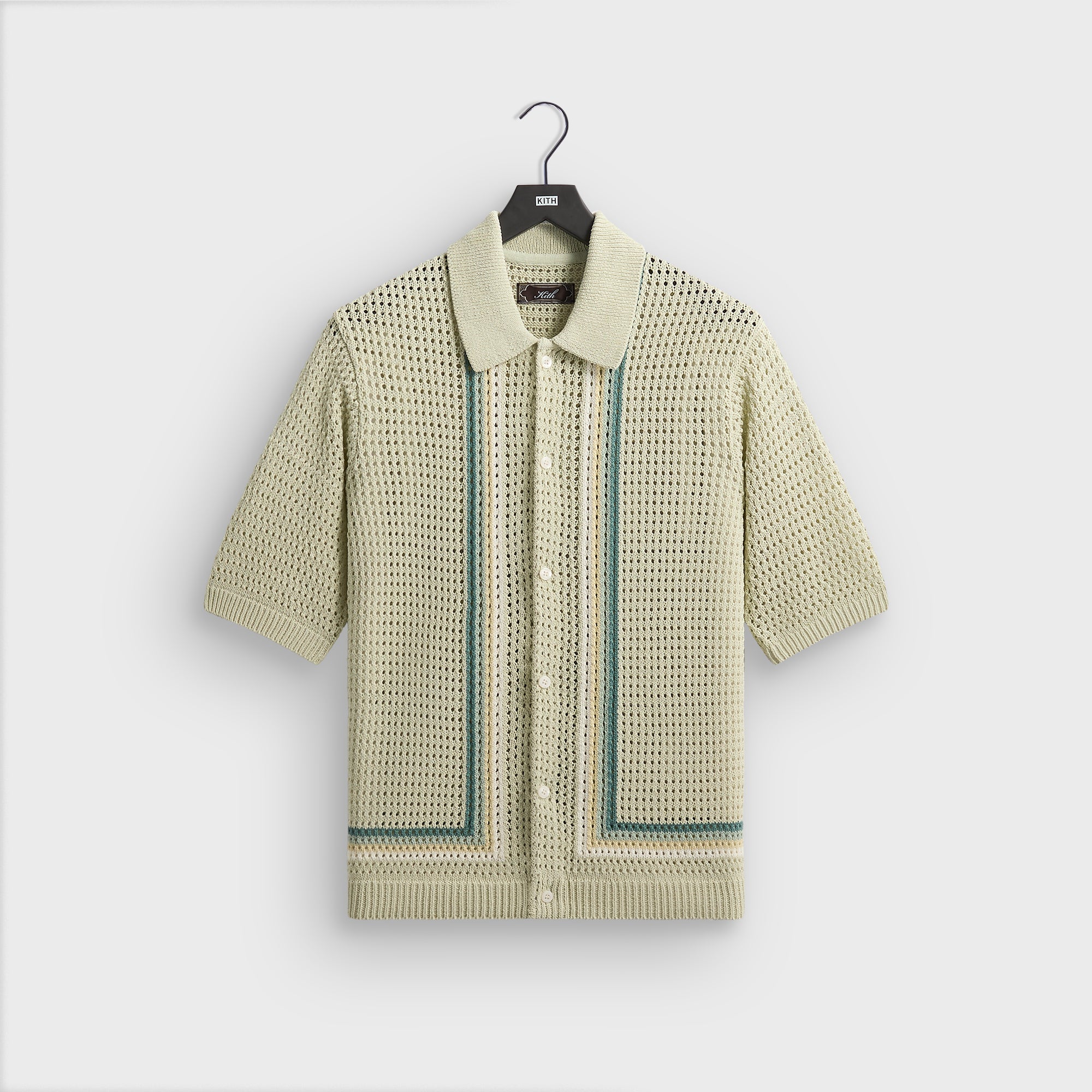 Kith Thompson Crochet Buttondown - Fresh - PH – Kith Japan