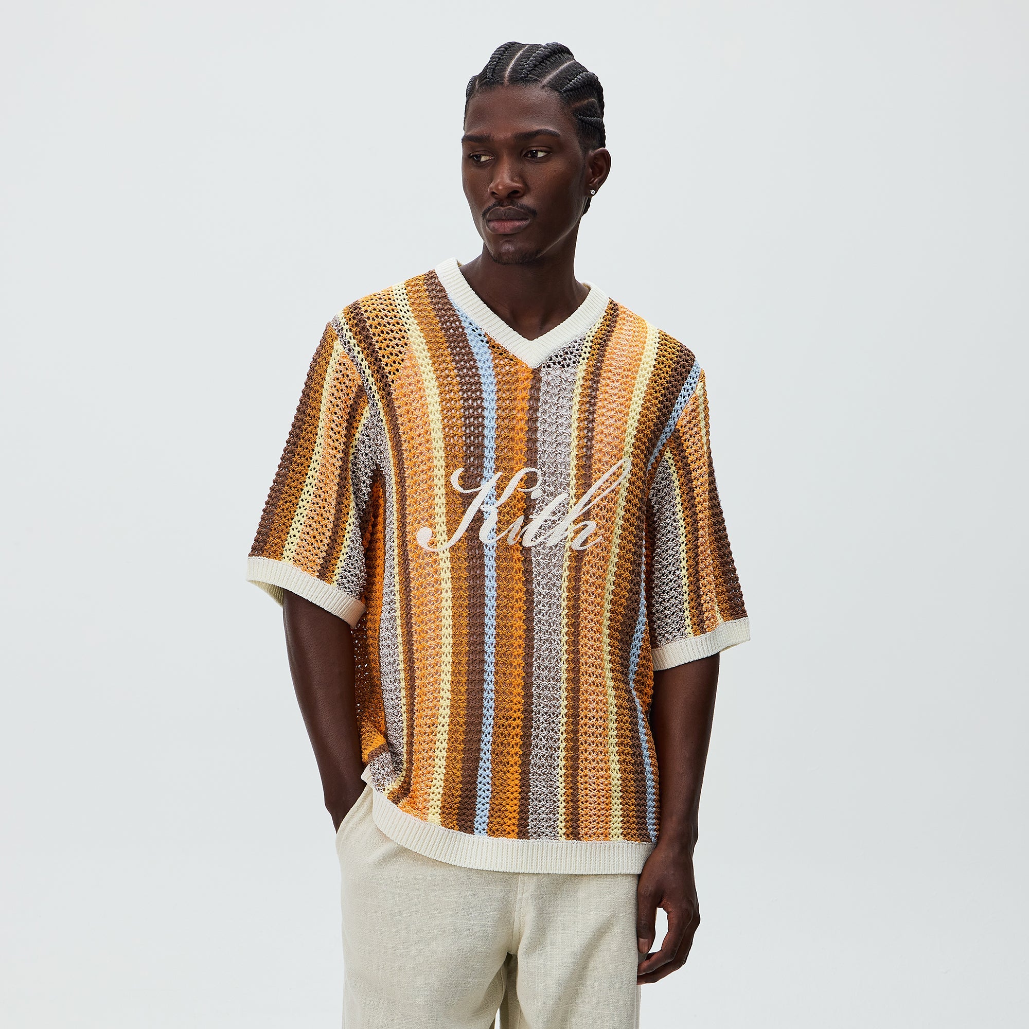Kith Crochet Malik Jersey - Cone – Kith Japan