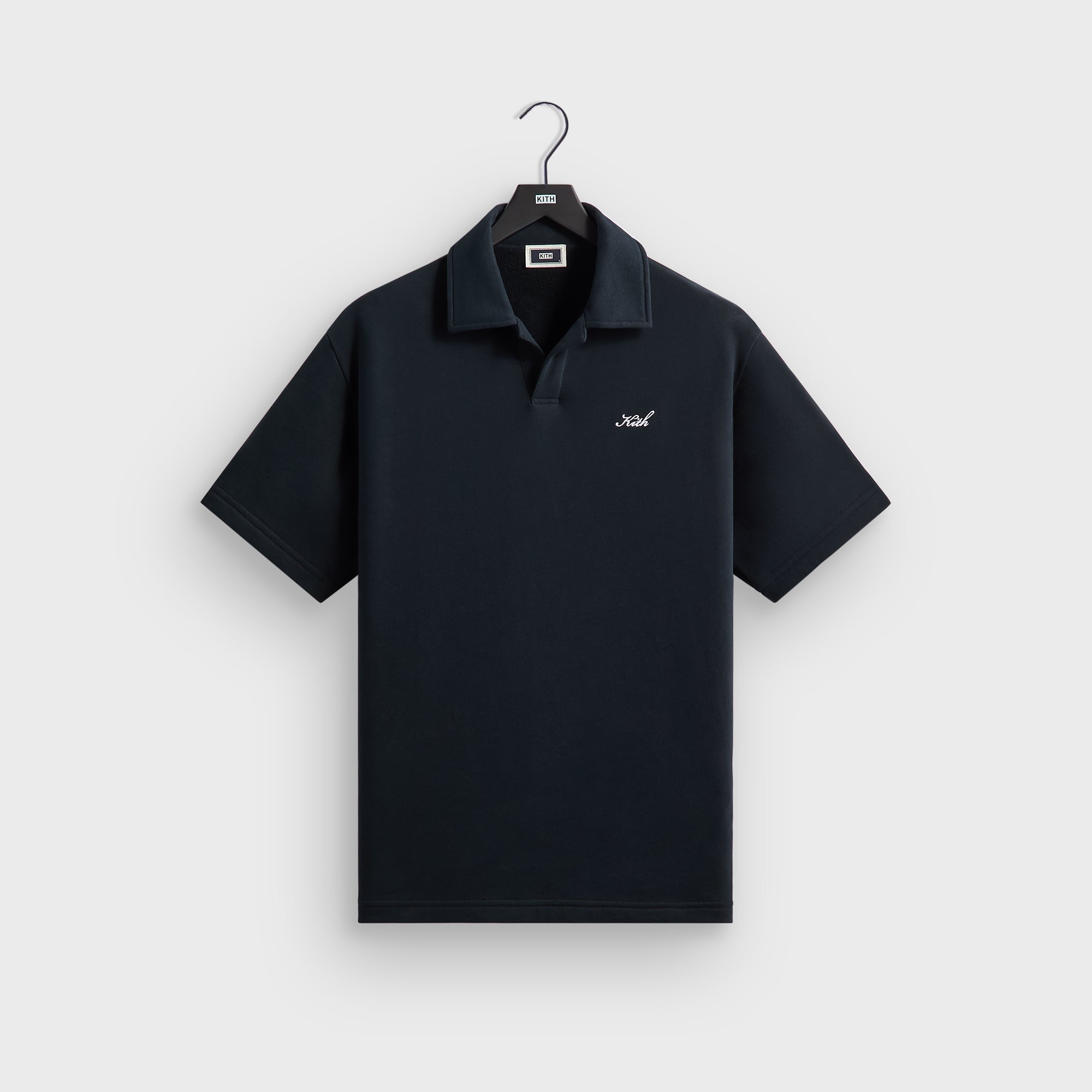 Kith Micro Terry Nelson Pullover - Black – Kith Japan