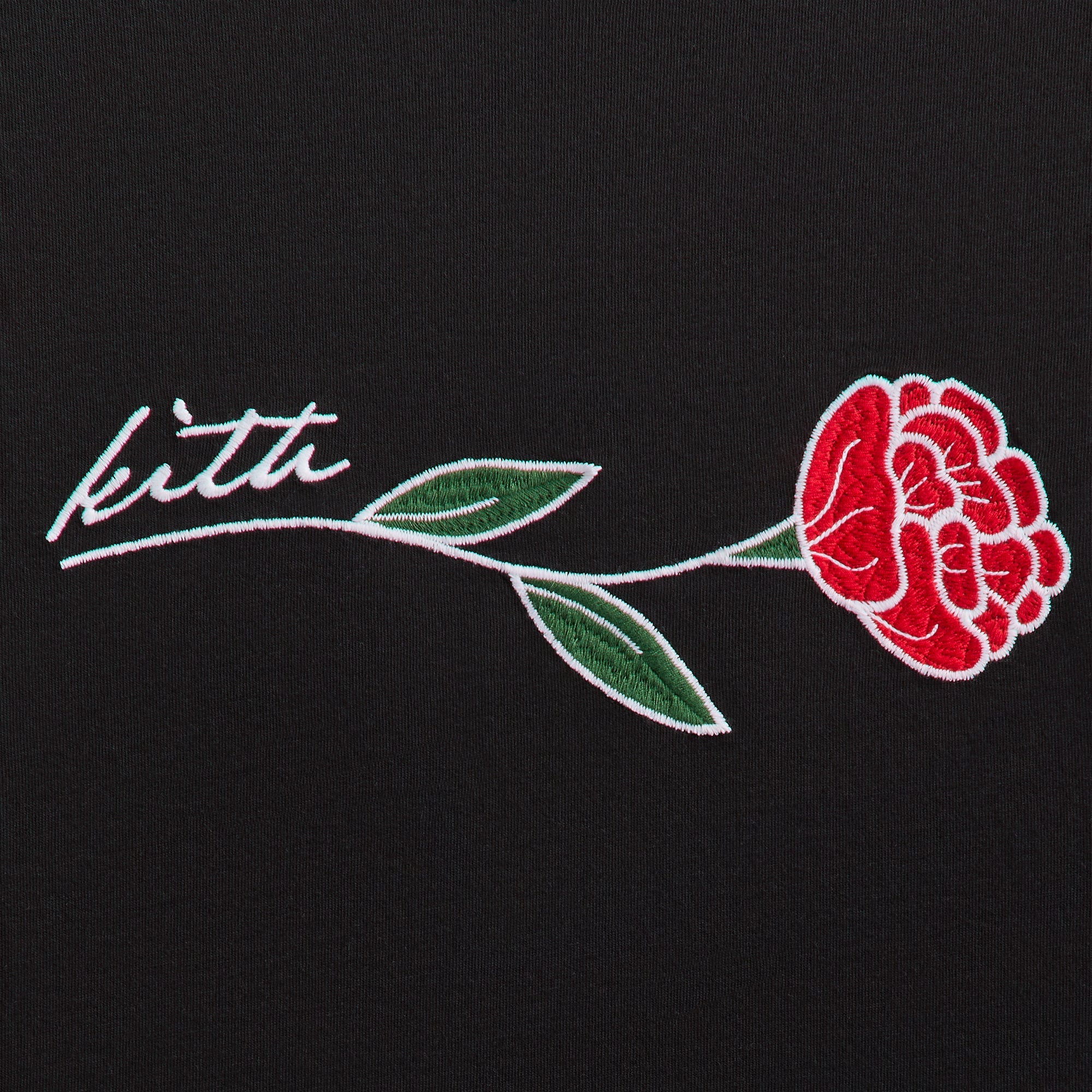 Kith Signature Rose Jones Tee - Black – Kith Japan