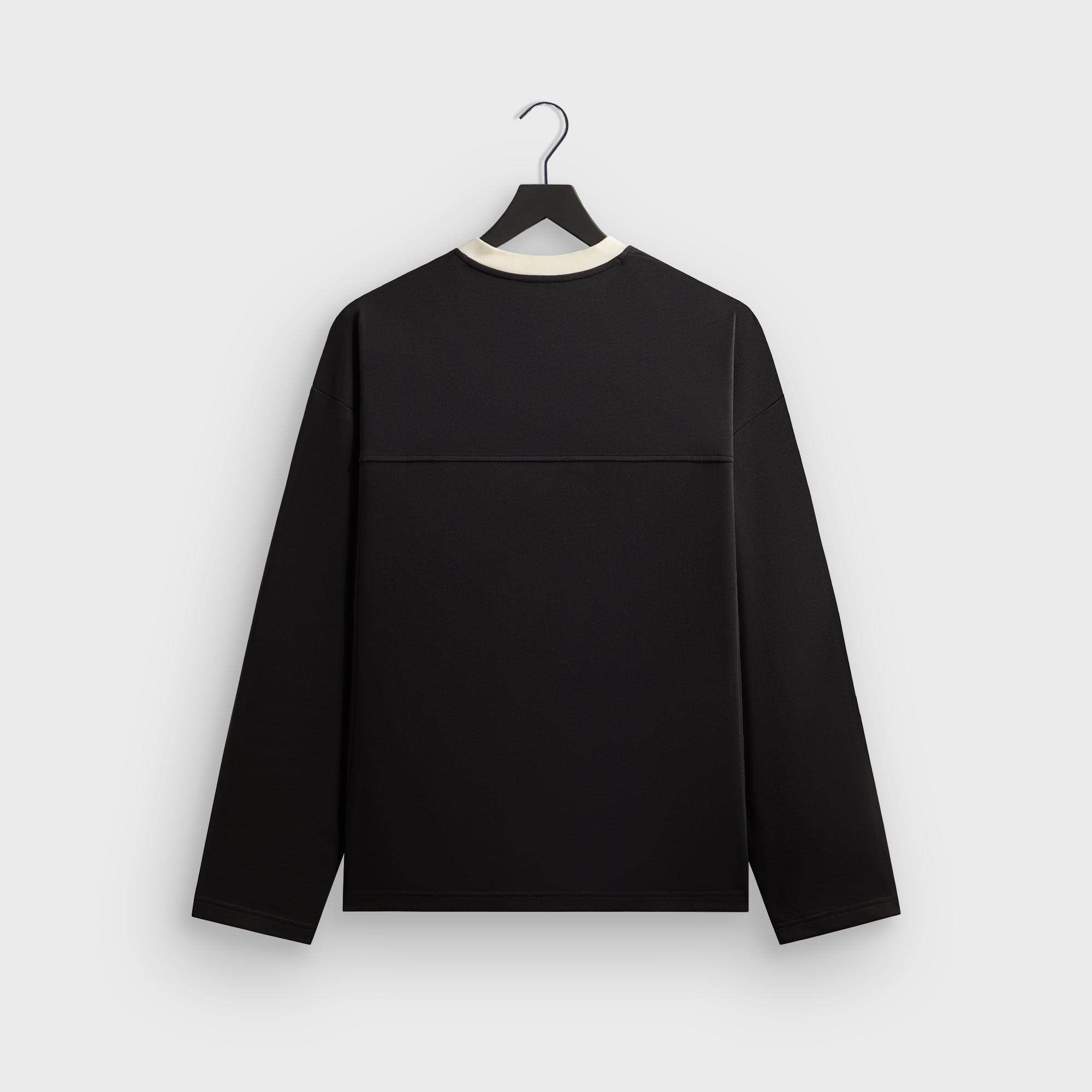 Kith Compact Fleece Long Sleeve Julien Jersey - Black – Kith Japan