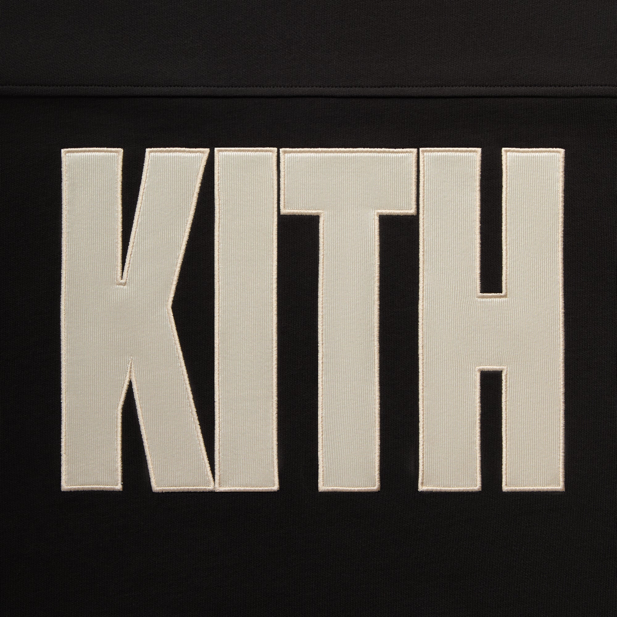 Kith Compact Fleece Long Sleeve Julien Jersey - Black – Kith Japan