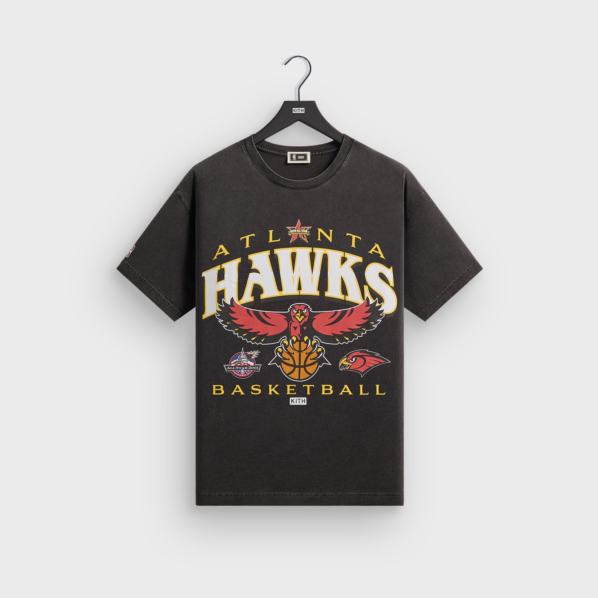 Kith for NBA All-Star Atlanta Hawks Vintage Tee - Black – Kith Japan