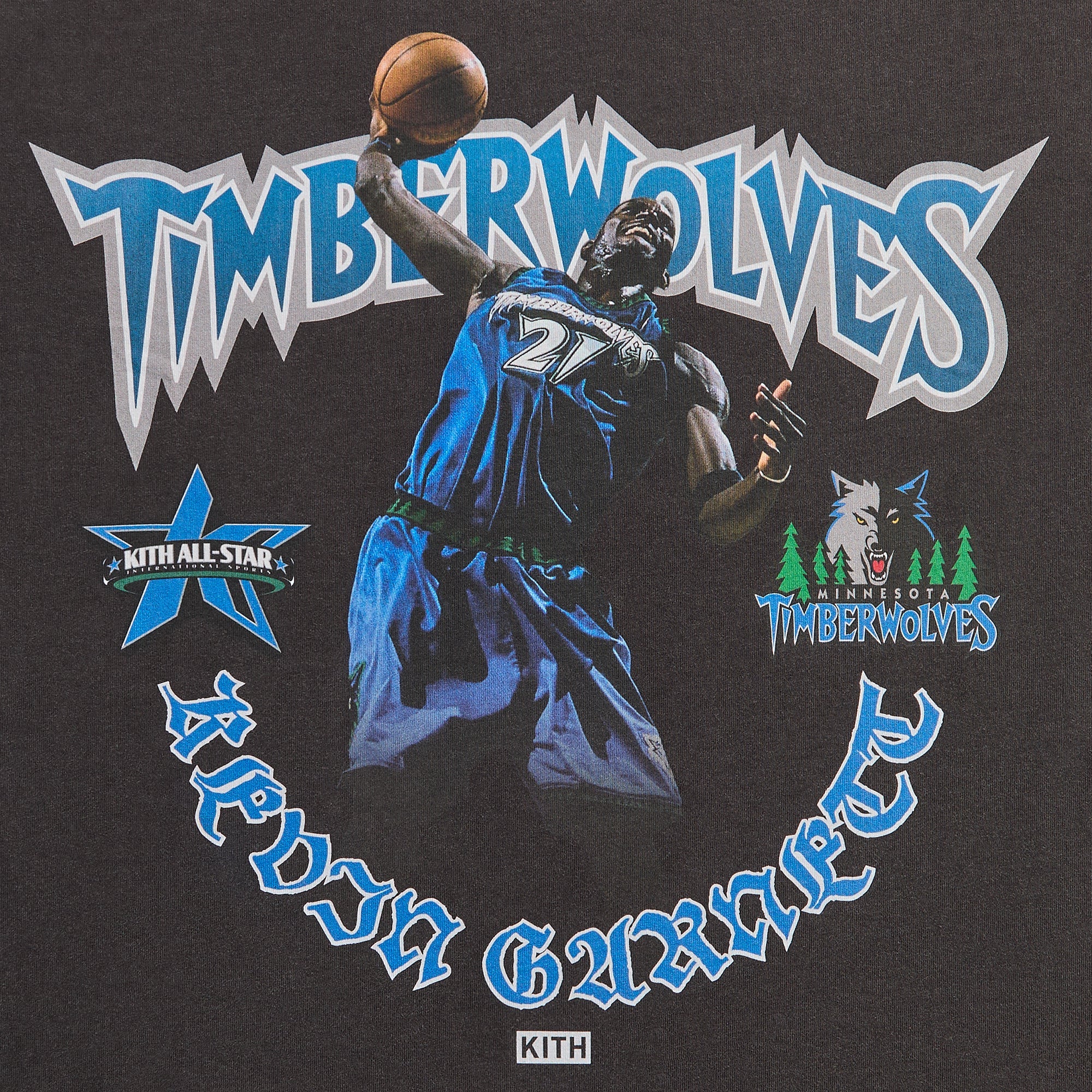 Kith for NBA All-Star Minnesota Timberwolves Kevin Garnett Vintage