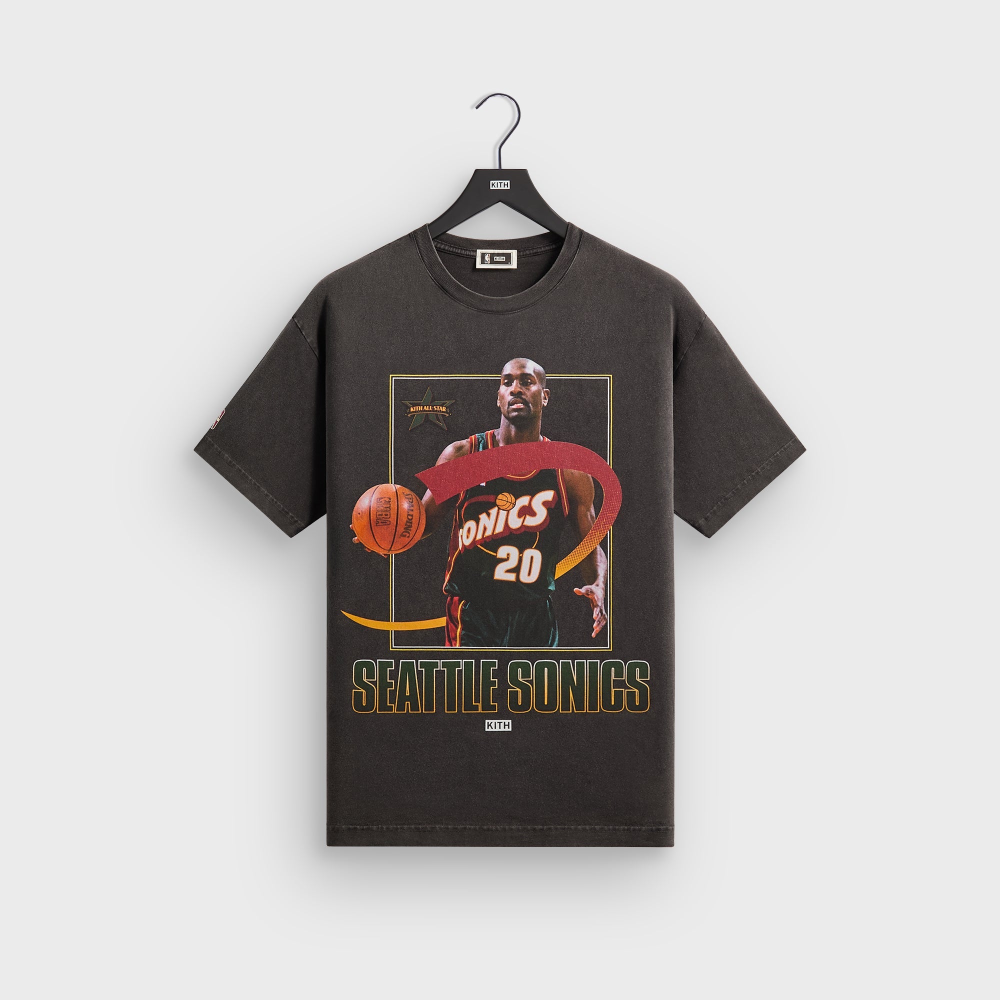 Kith for NBA All-Star Seattle SuperSonics Gary Payton Vintage Tee