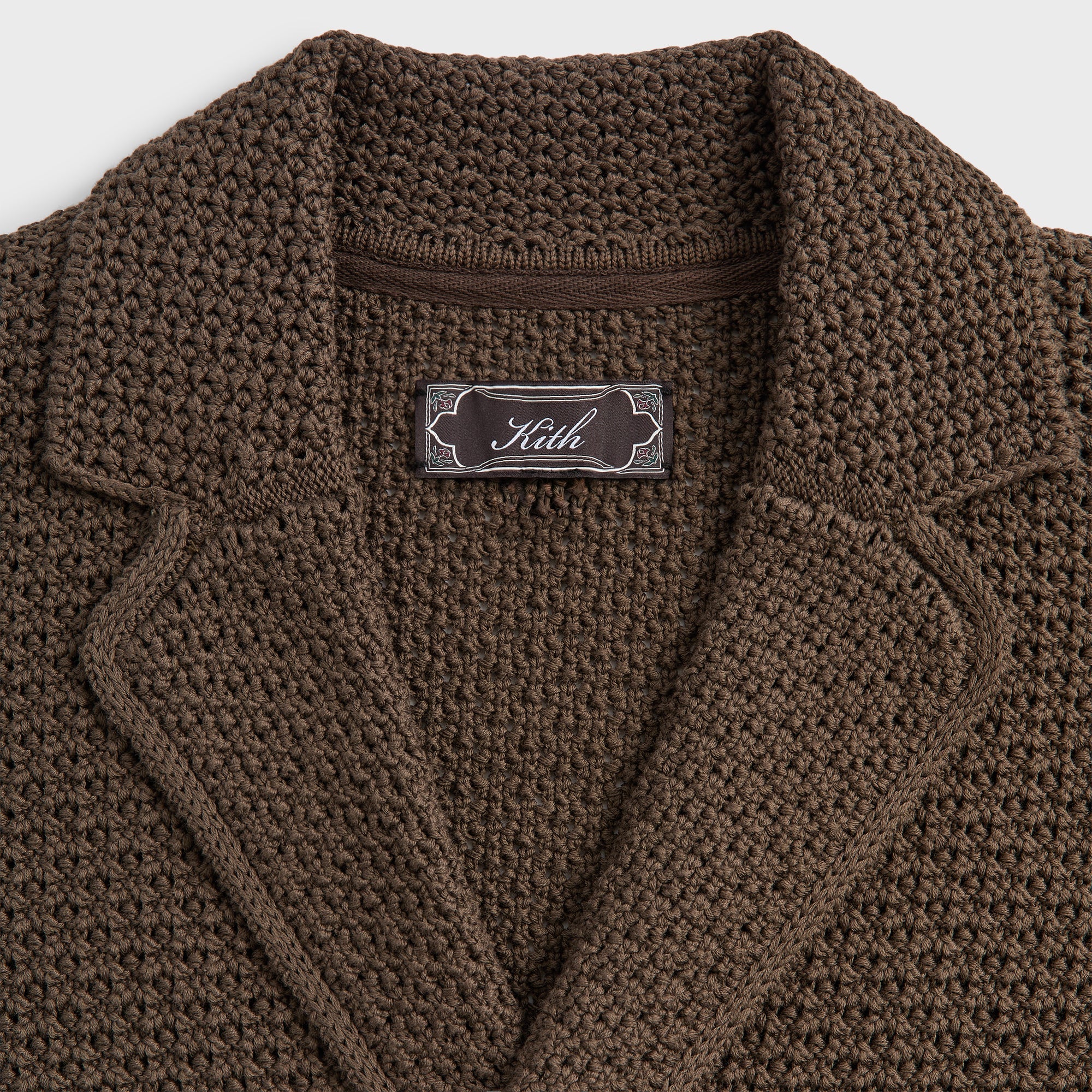 Kith Crochet Knit Raya Blazer - Underground – Kith Japan