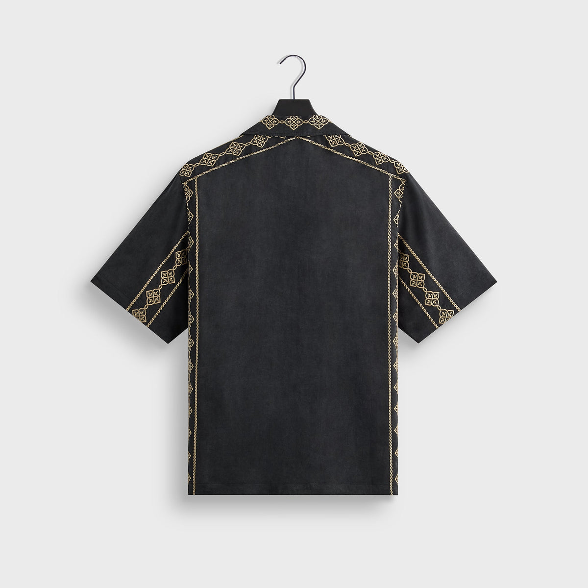 Kith Cupro Linen Thompson Camp Collar Shirt - Black – Kith Japan