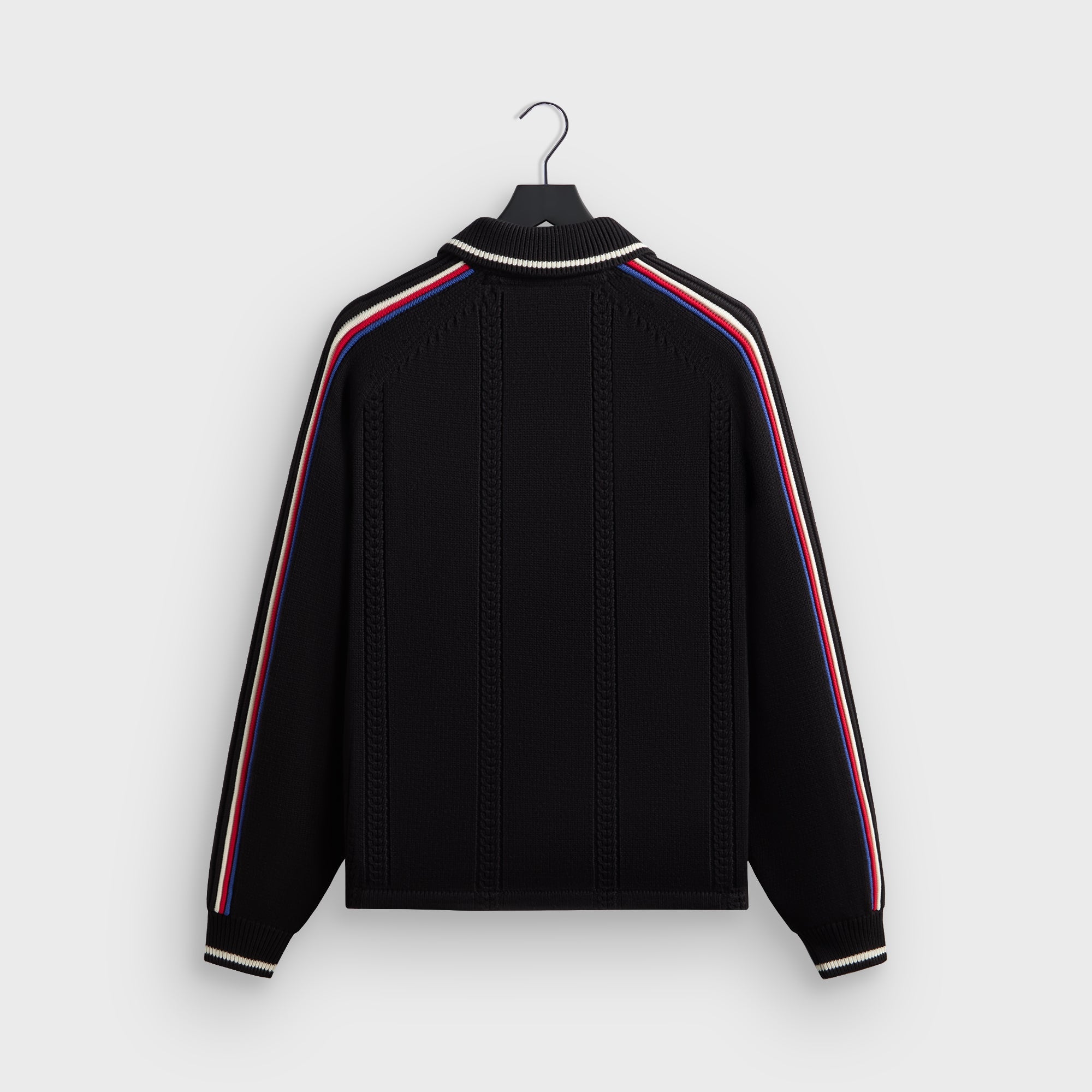 Kith Wagner Long Sleeve Soccer Sweater - Black – Kith Japan