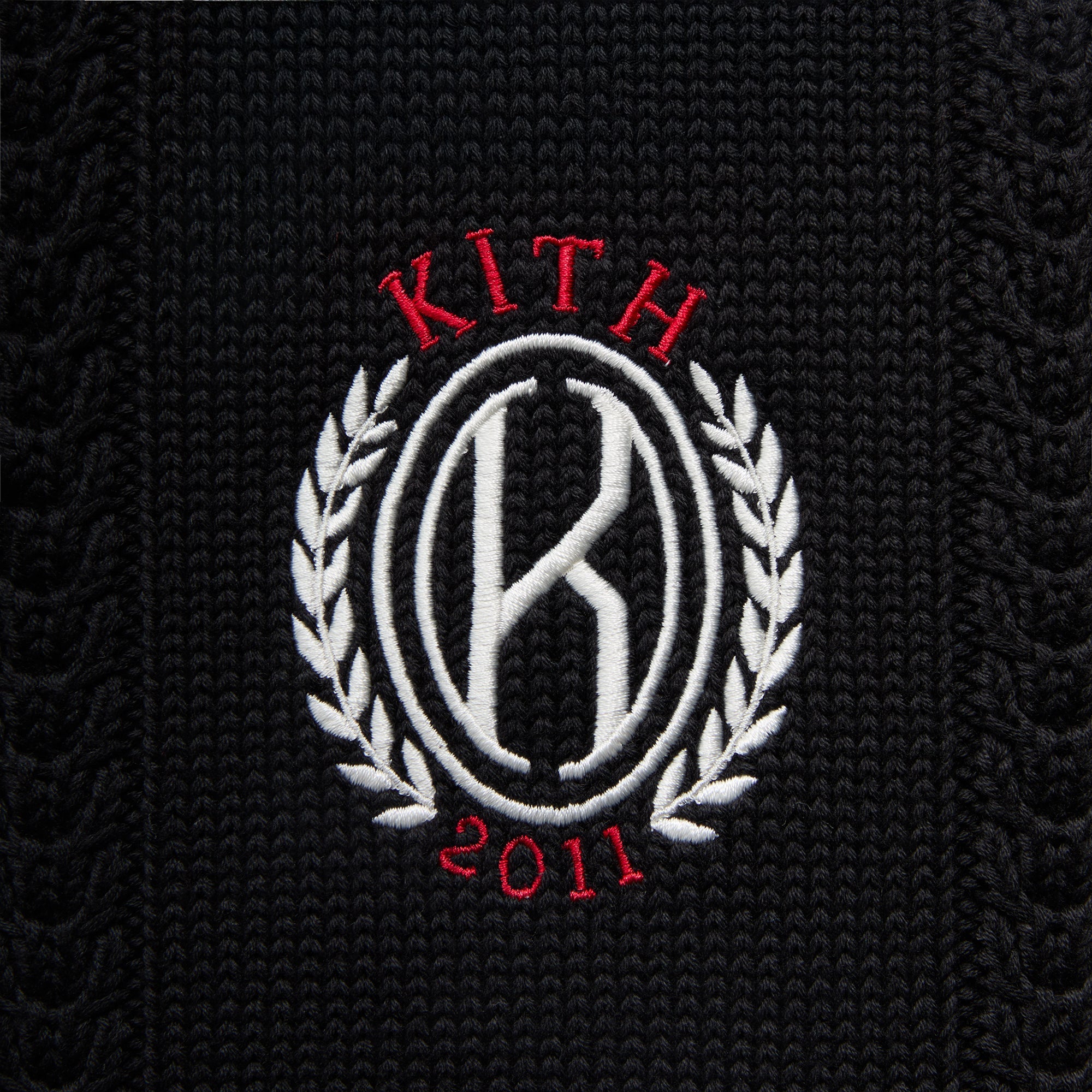 Kith Wagner Long Sleeve Soccer Sweater - Black – Kith Japan
