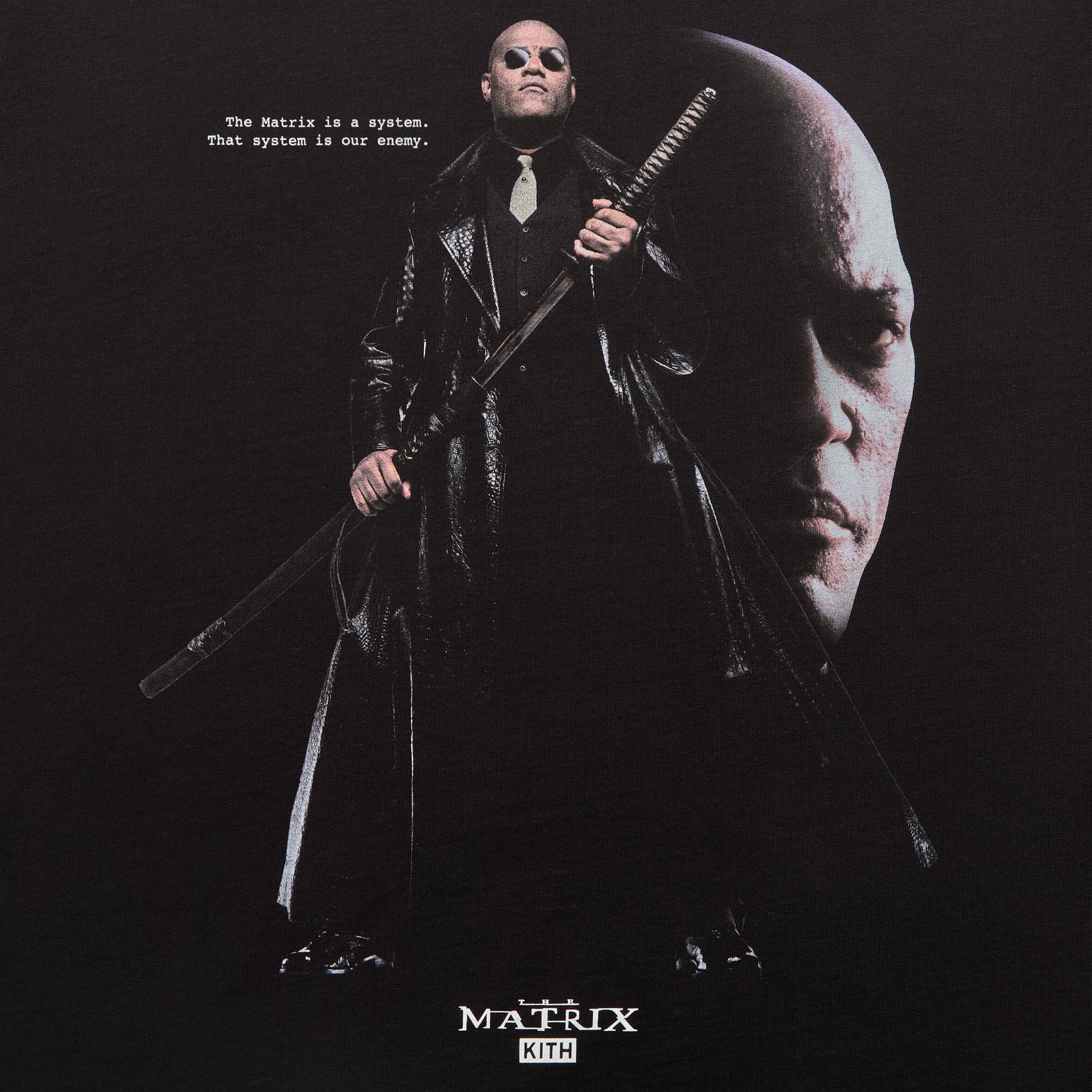 Kith for The Matrix Morpheus Tee - Black – Kith Japan