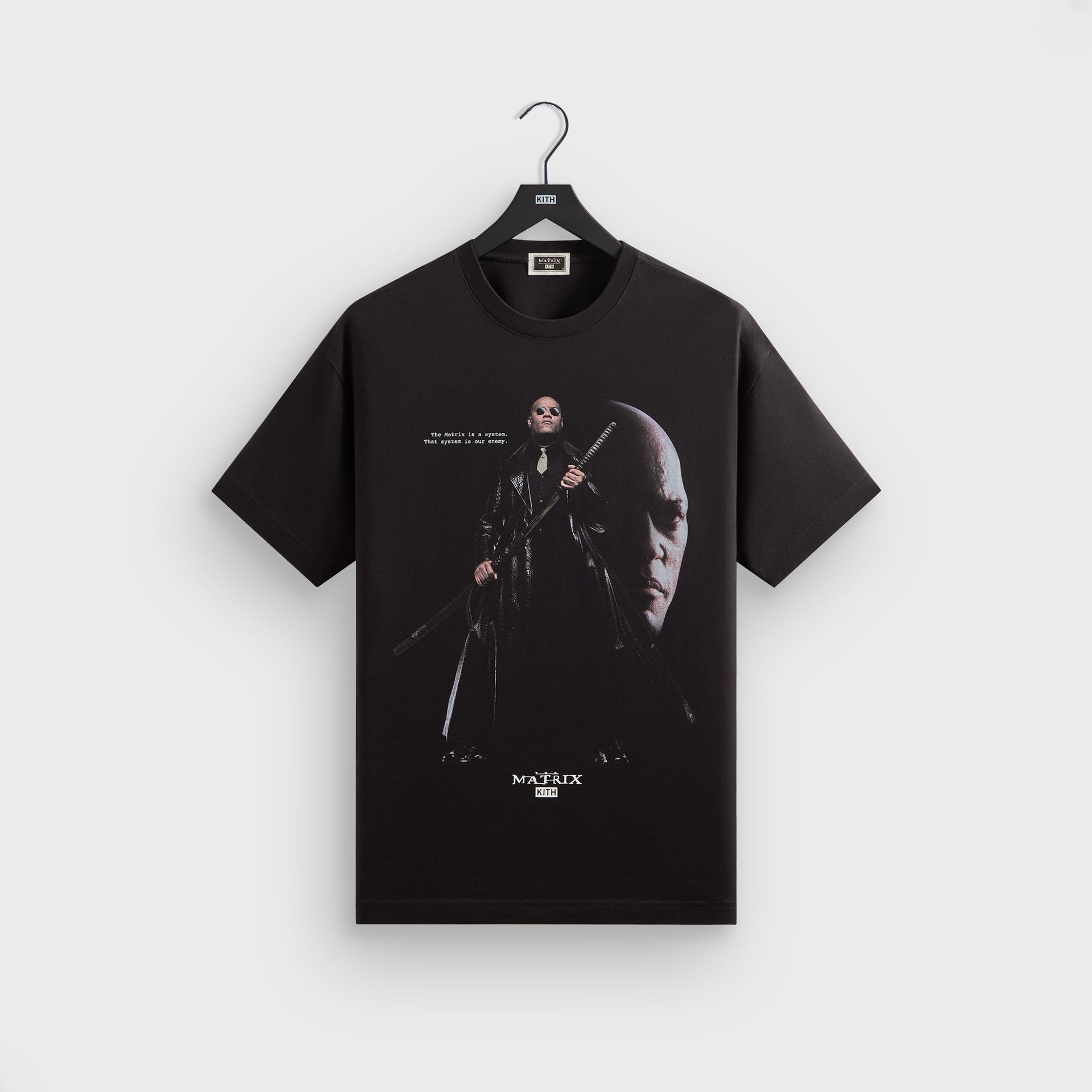 Kith for The Matrix Morpheus Tee - Black