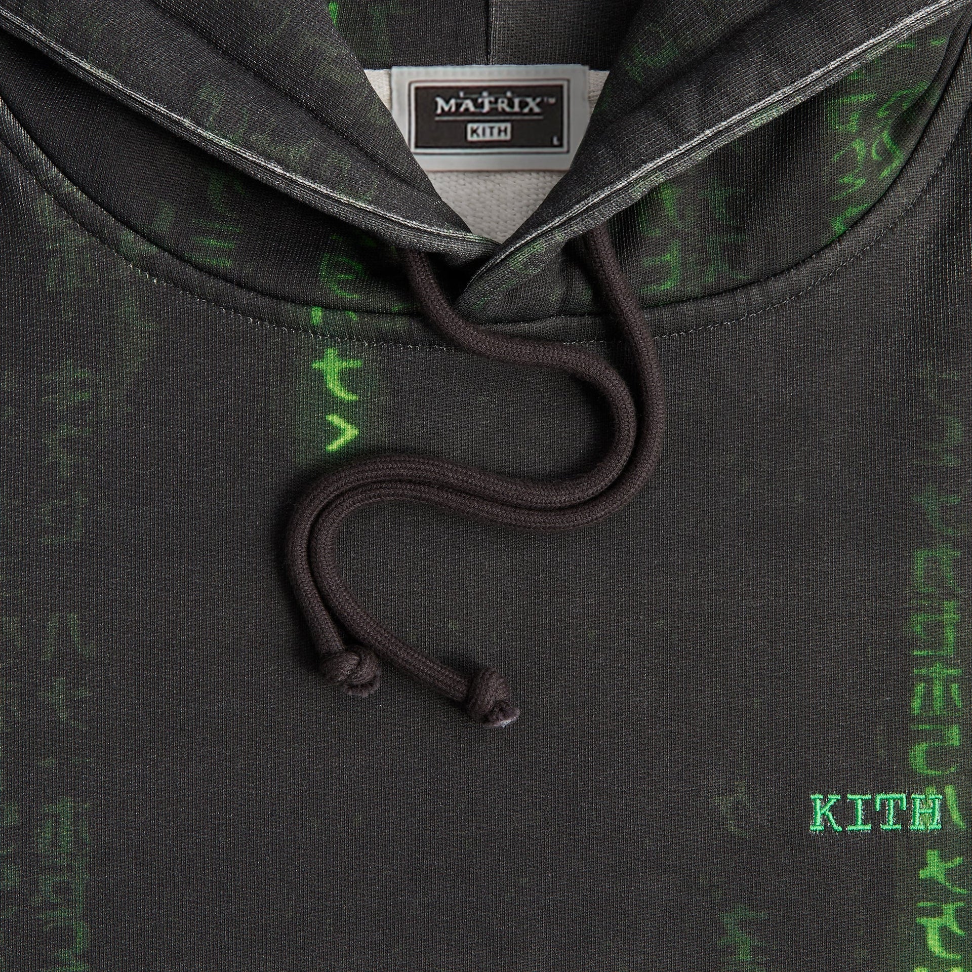 Kith for The Matrix Code Vintage Nelson Hoodie - Black