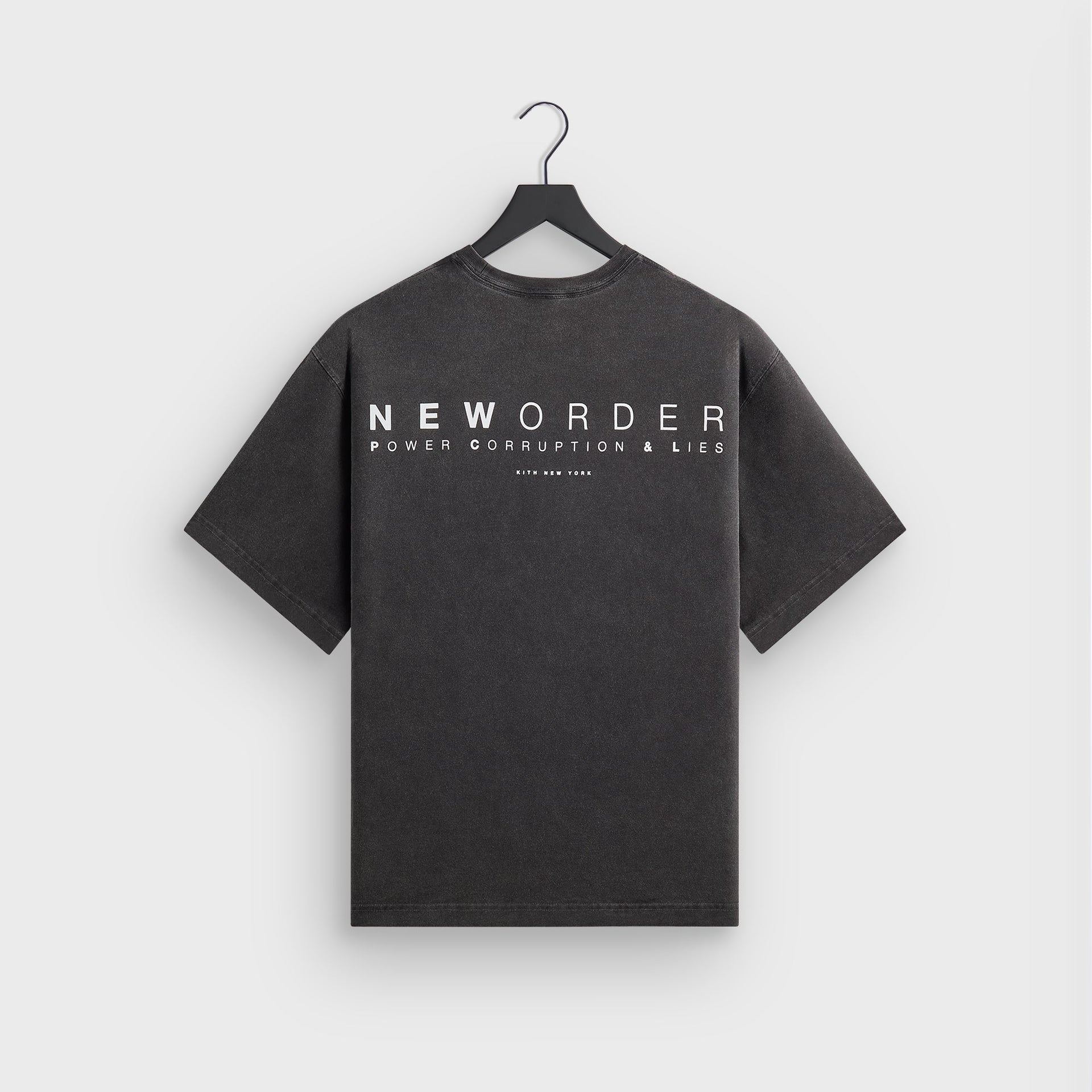 Kith Records for New Order Florals Vintage Alex Tee - Black