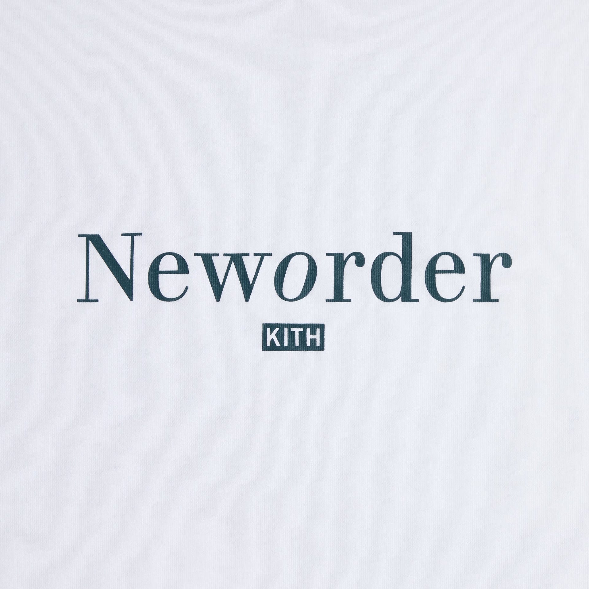 Kith Records for New Order Technique Vintage Alex Tee - White