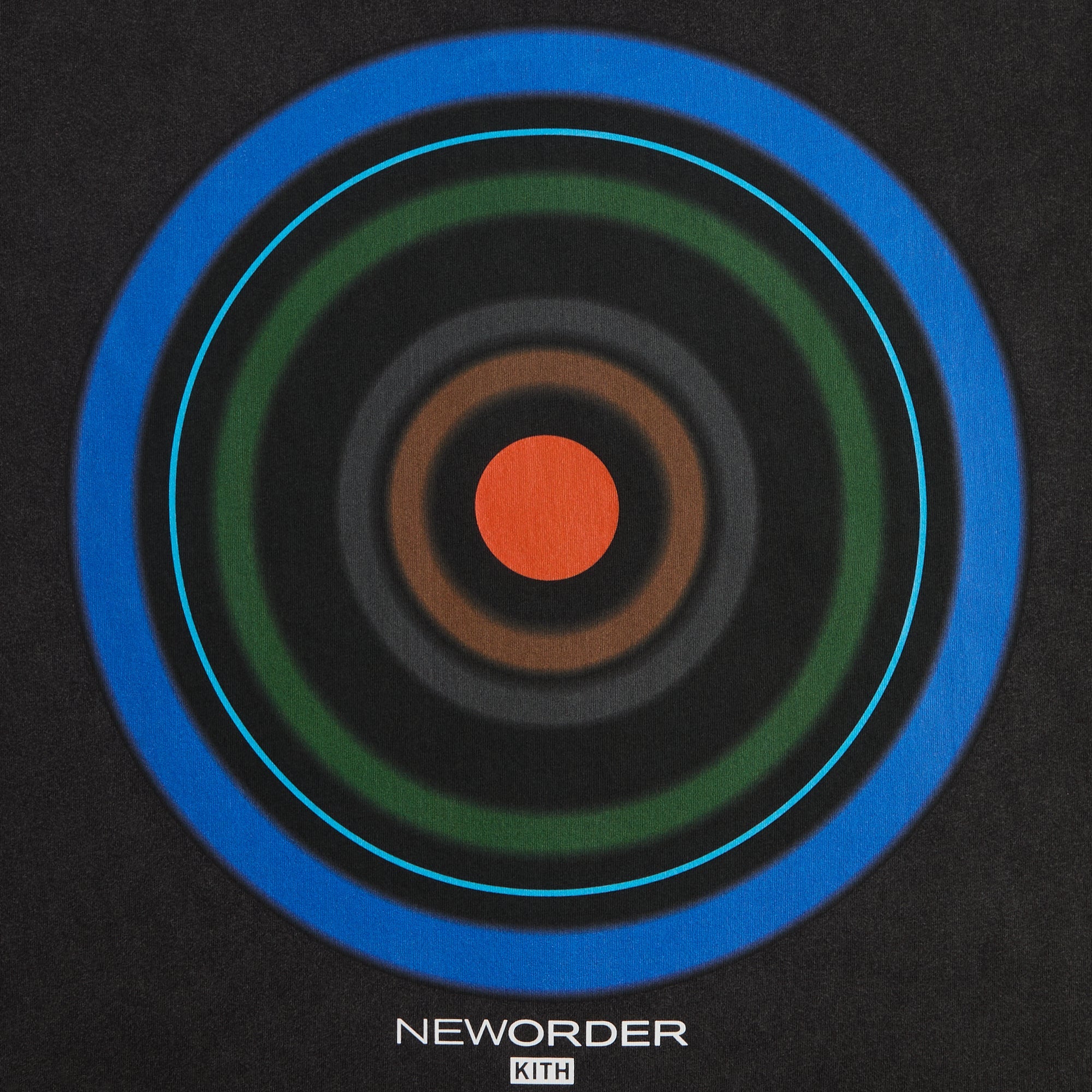 Kith Records for New Order Blue Monday Vintage Alex Tee - Black