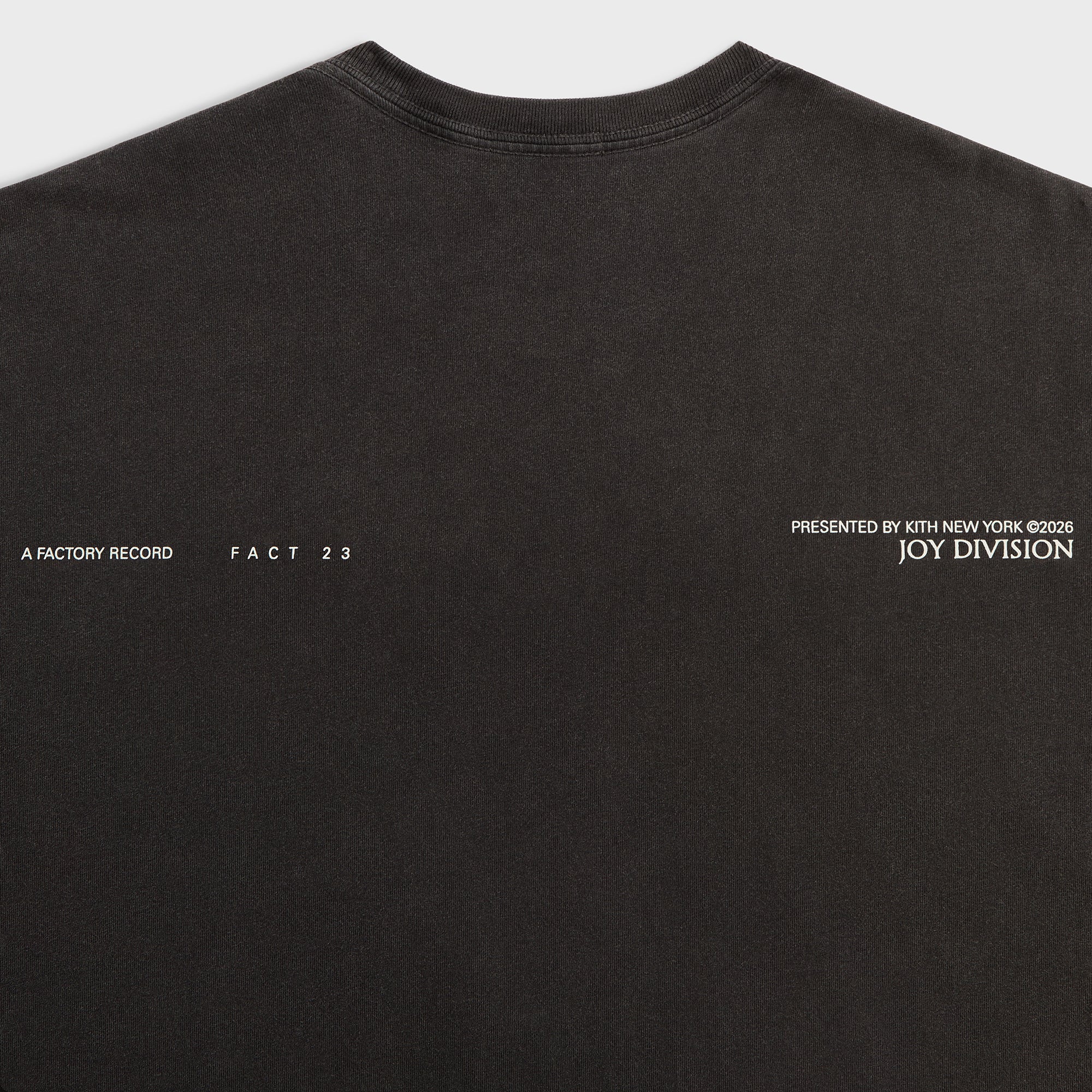 Kith Records for Joy Division Love Will Tear Us Apart Vintage Tee