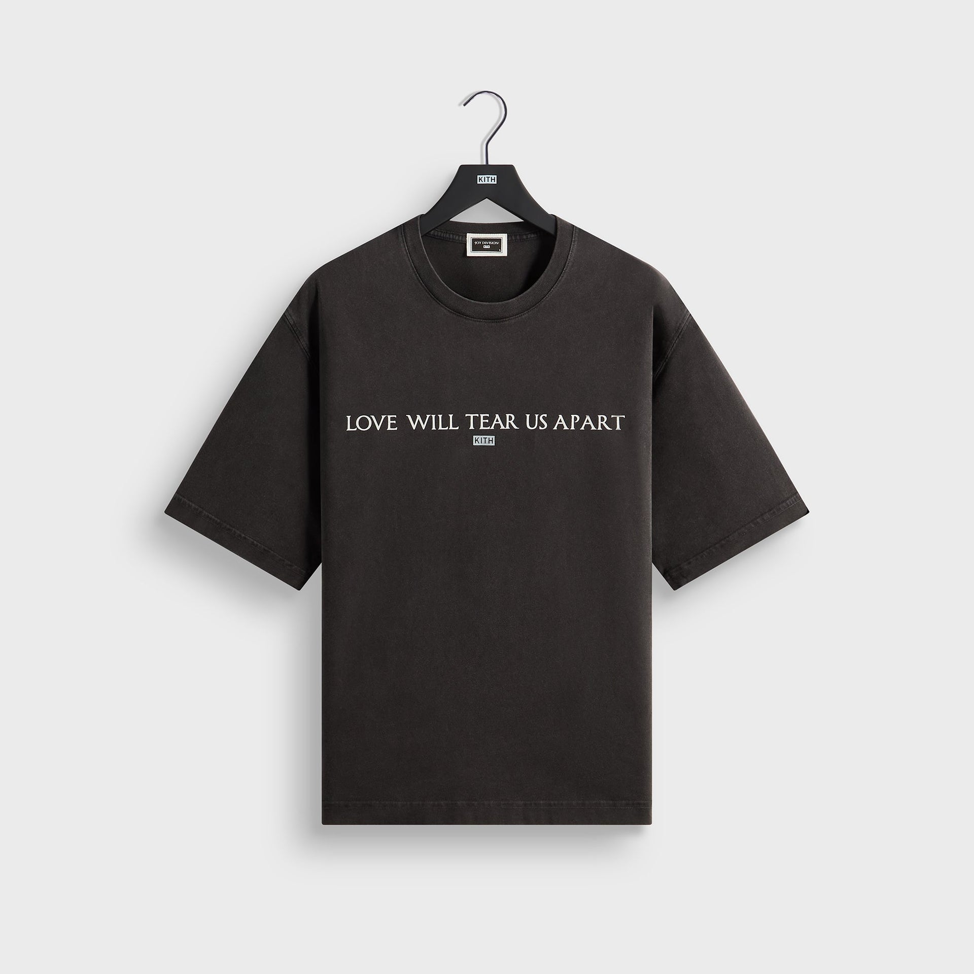 Kith Records for Joy Division Love Will Tear Us Apart Vintage Tee - Black
