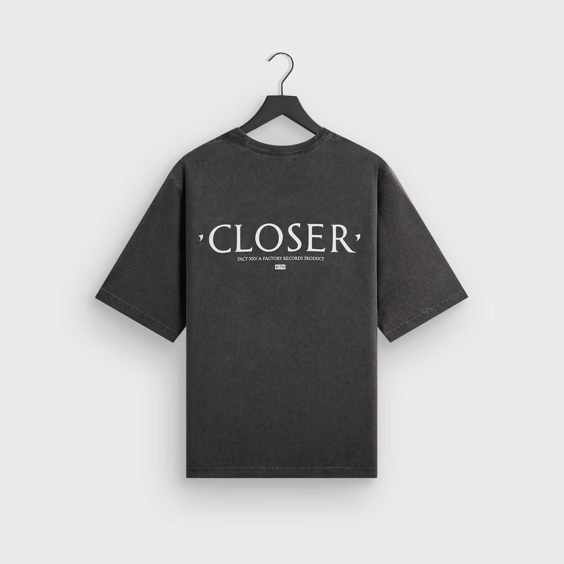 Kith Records for Joy Division Closer Vintage Alex Tee - Black