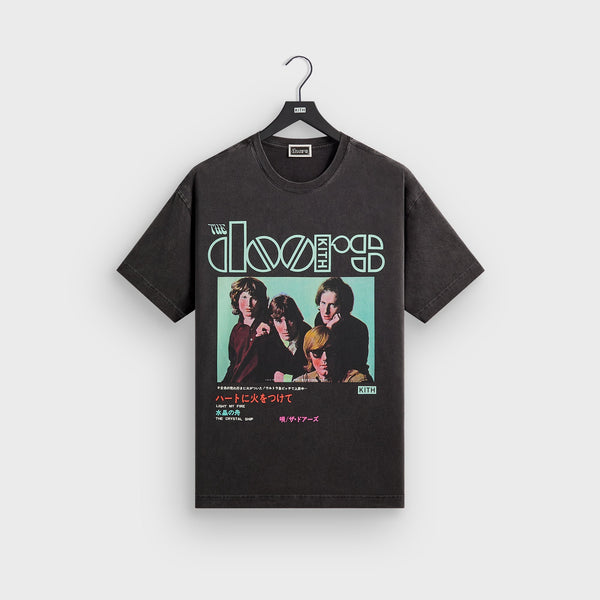 Kith Records for The Doors Japan Import Vintage Tee - Black – Kith
