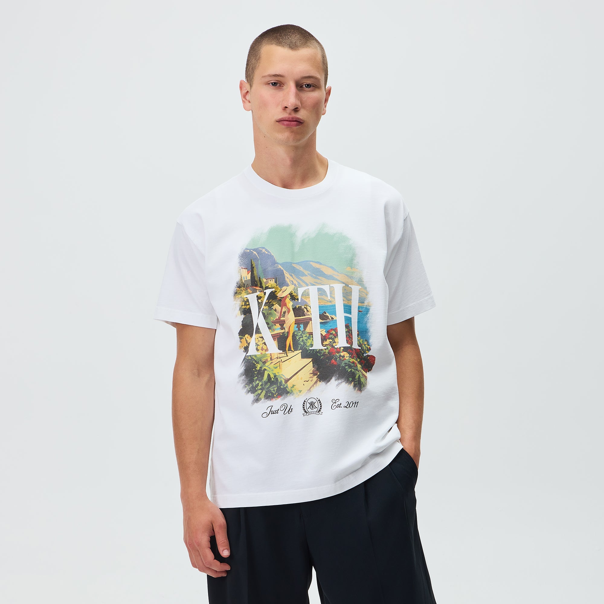 Kith Getaway Vintage Tee - White – Kith Japan