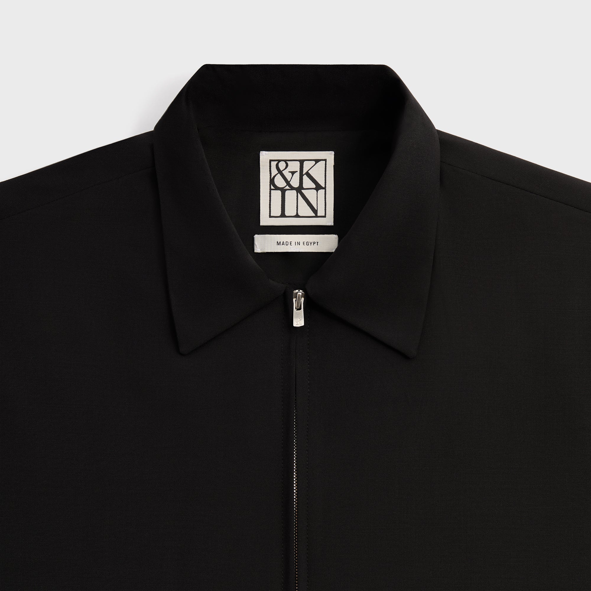 トップス Kh17 &Kin for Kith Origins Tropical Wool Davenport Shirt - Black – Kith