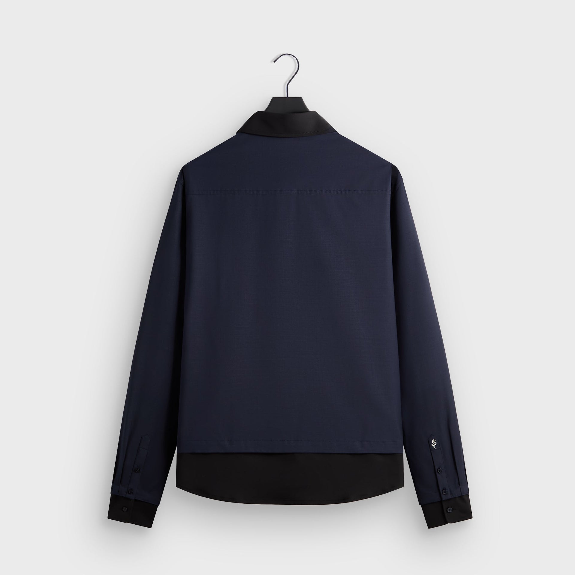 &Kin Tropical Wool Nico Shirt - Nocturnal
