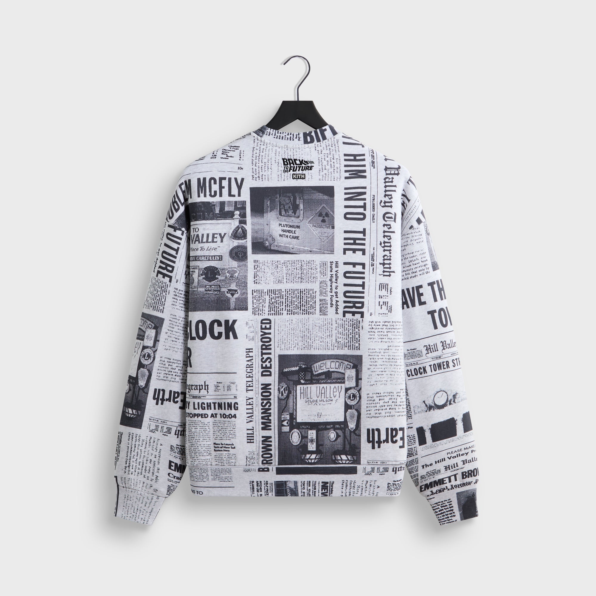 Kith for Back to the Future Newspaper All-Over Printed Nelson