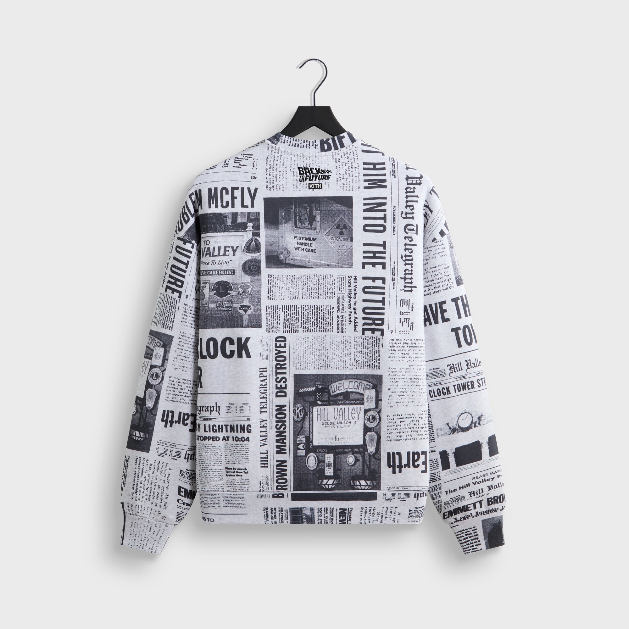 Kith for Back to the Future Newspaper All-Over Printed Nelson