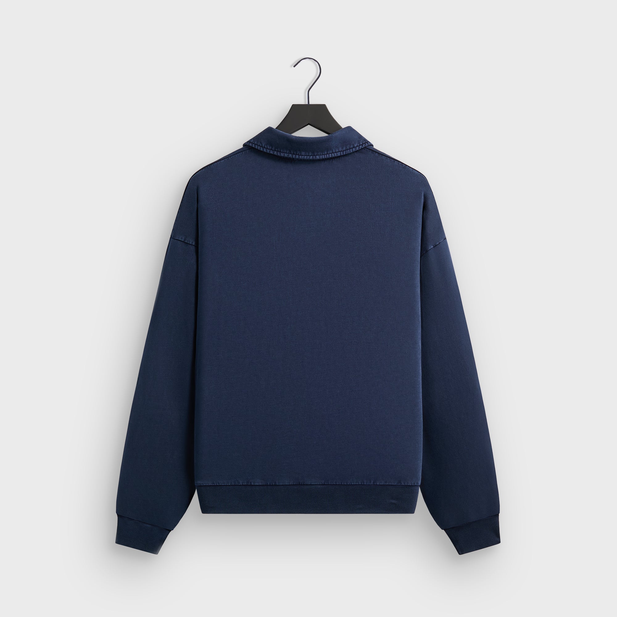 Kith Indigo Micro Fleece Nelson Pullover - Dark Indigo – Kith Japan