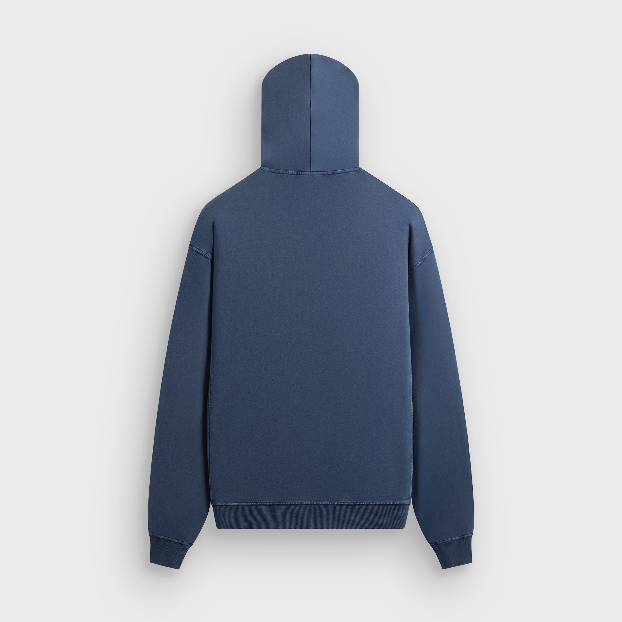 Kith Indigo Micro Fleece Williams III Hoodie - Dark Indigo – Kith