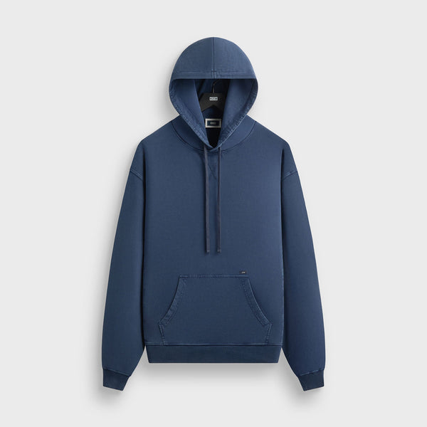 Kith Indigo Micro Fleece Williams III Hoodie - Dark Indigo – Kith