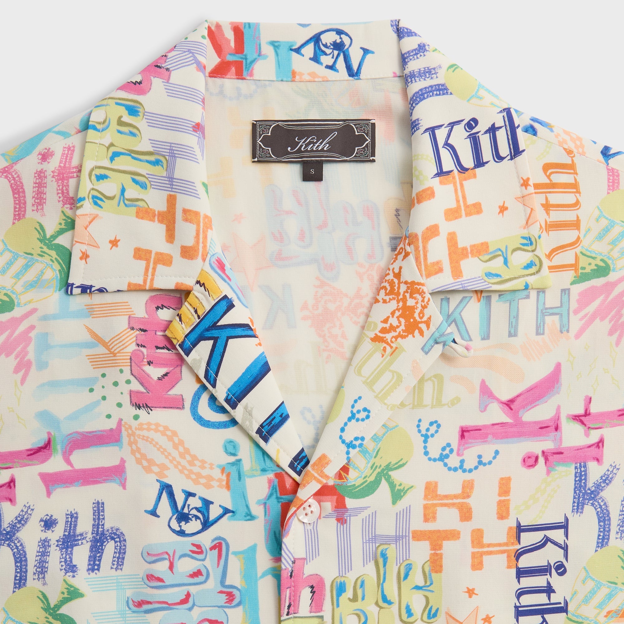 Kith Thompson Camp Shirt - Sandrift – Kith Japan