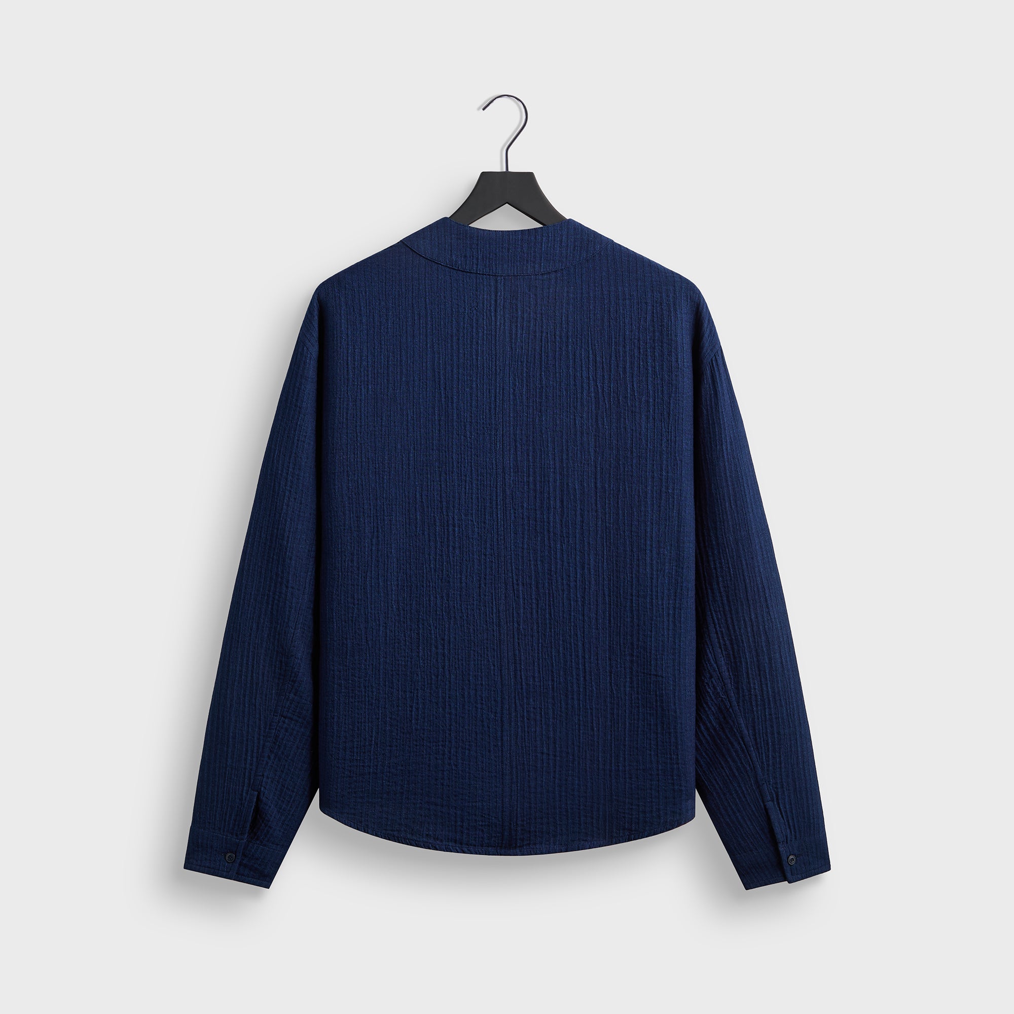 Kith Indigo Seersucker Townsend Shirt - Dark Indigo – Kith Japan
