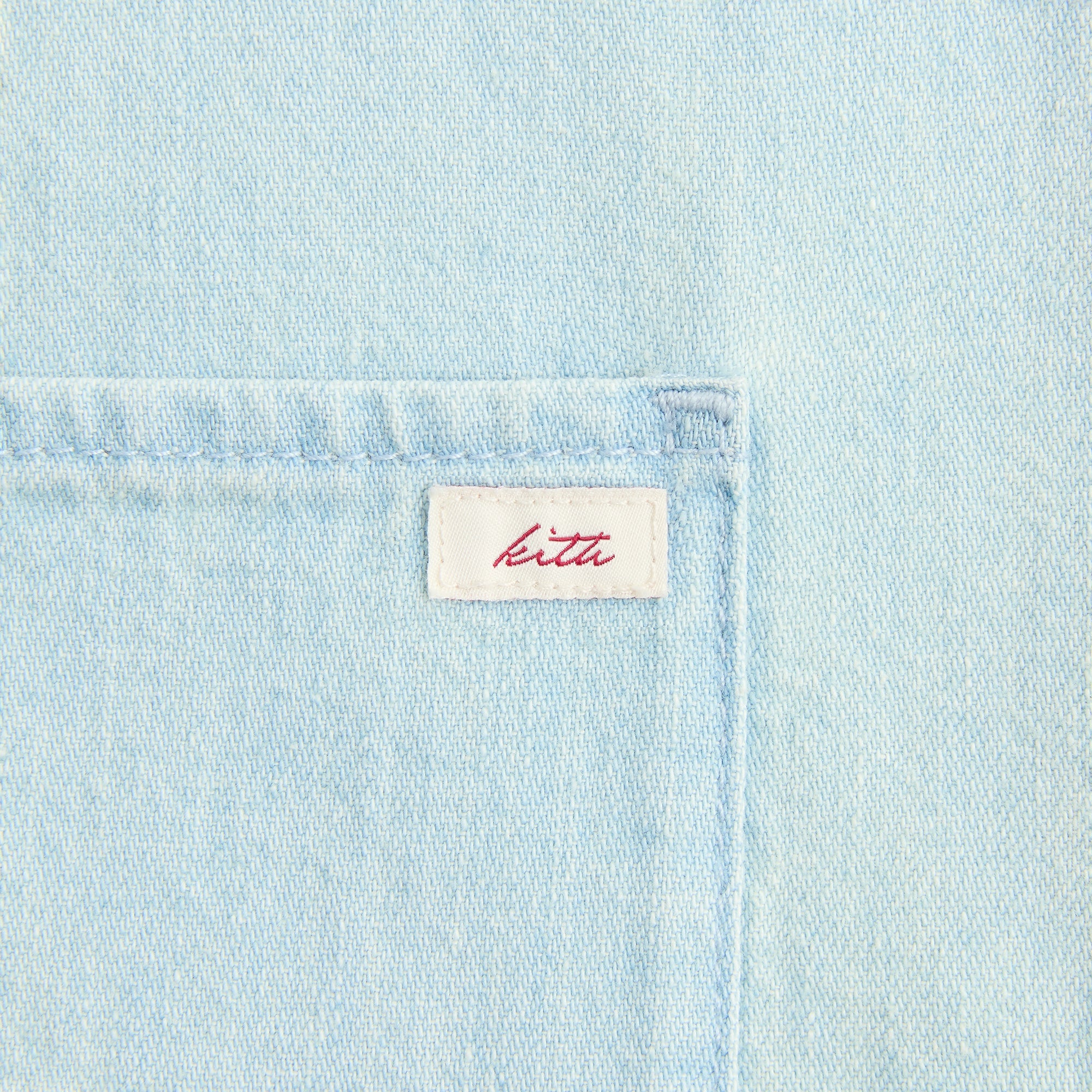 Kith Chambray Nanthan Shirt - Light Indigo – Kith Japan