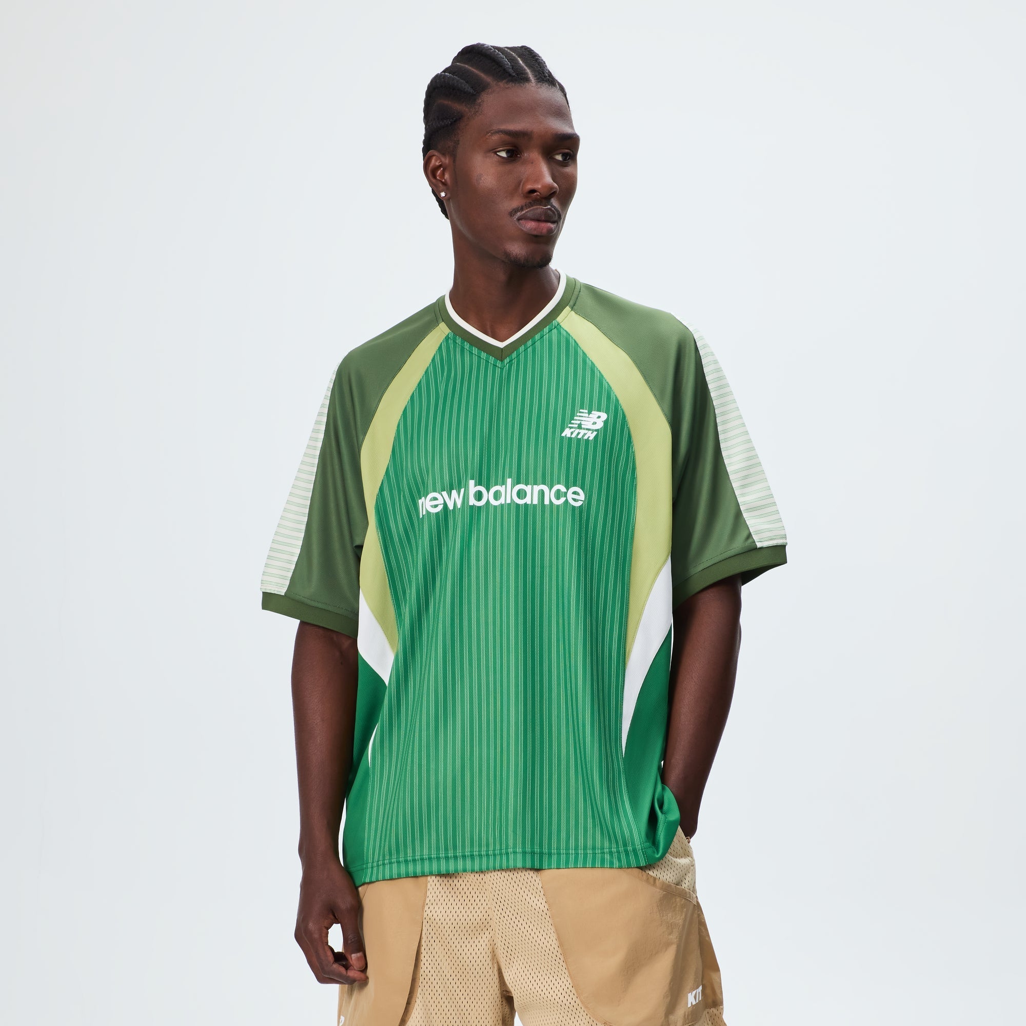 Kith & New Balance Mesh Chase Jersey - Spring Juniper - PH – Kith