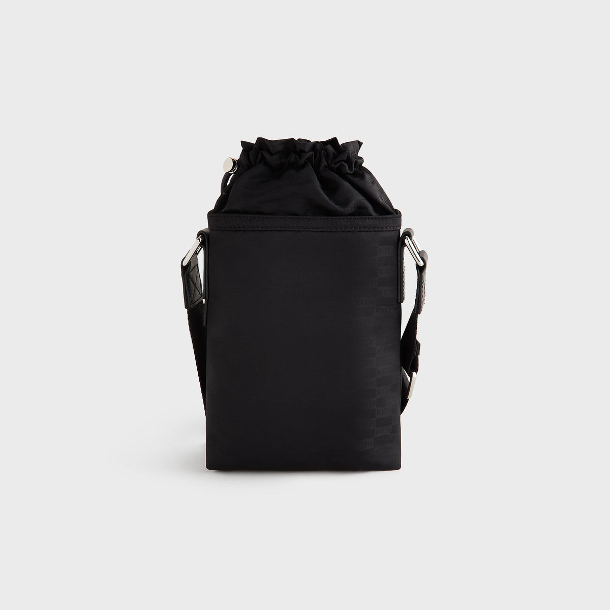 Kith Monogram Nylon Jacquard Drawcord Crossbody - Black – Kith Japan