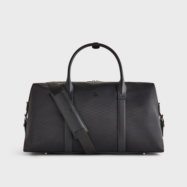 Kith Monogram Nylon Leather Duffle Bag - Black – Kith Japan