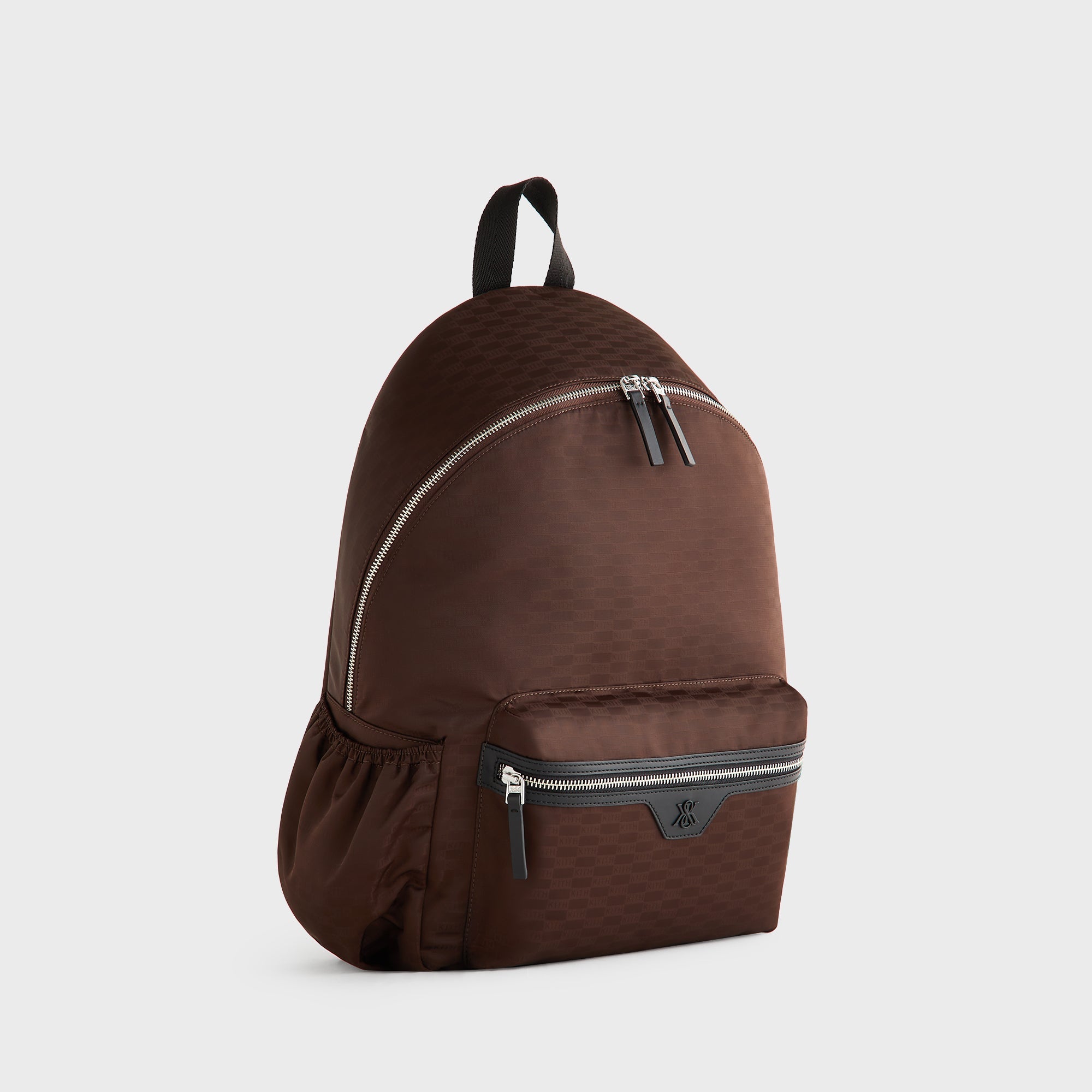 Kith Monogram Nylon Jacquard Backpack - Dark Roast - PH – Kith Japan